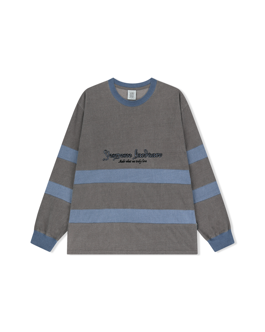 yeseyesee - Pigment Stripe L/S (Brown) product image 1 | TRAB K-Fashion Australia