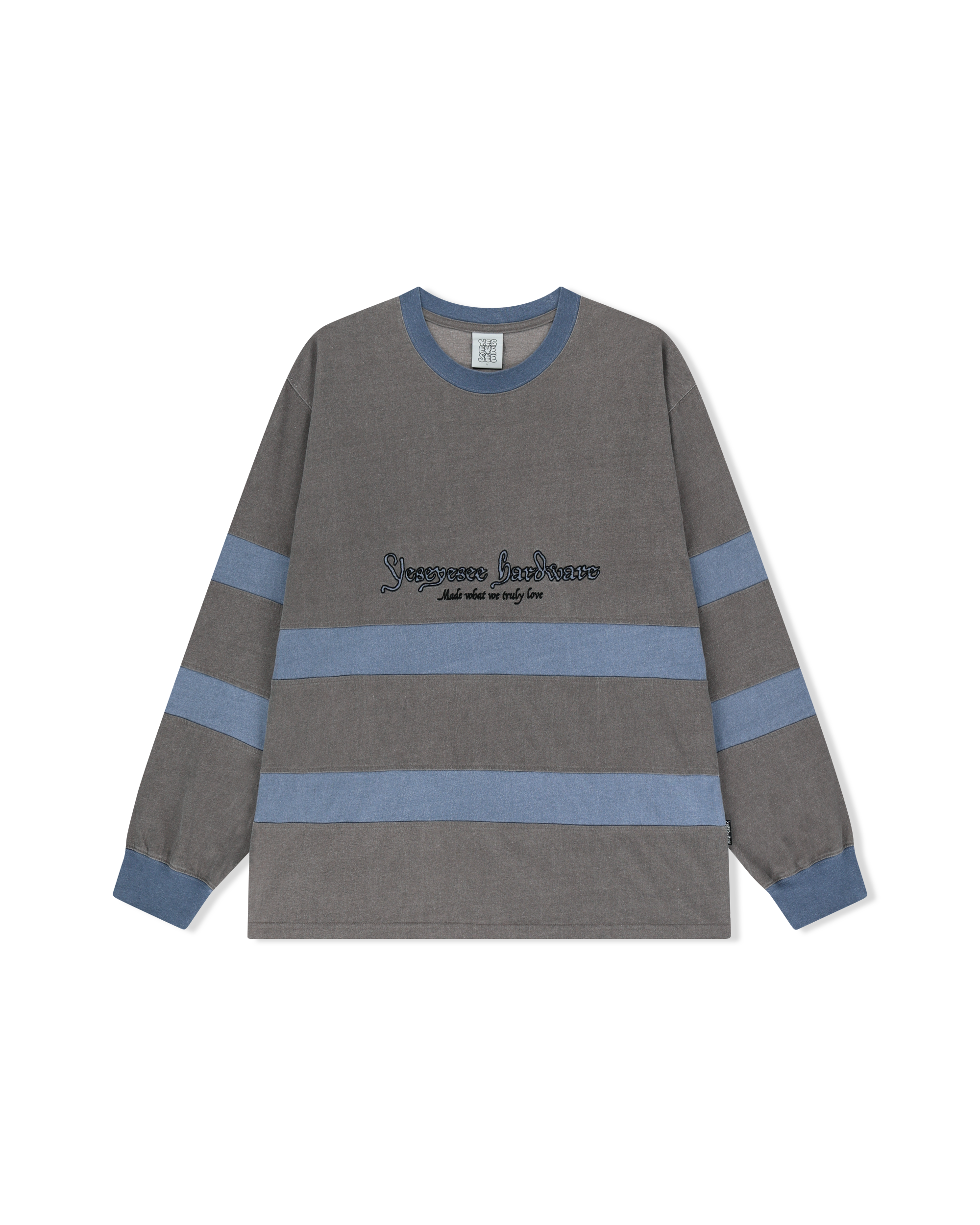 yeseyesee - Pigment Stripe L/S (Brown) product image 1 | TRAB K-Fashion Australia