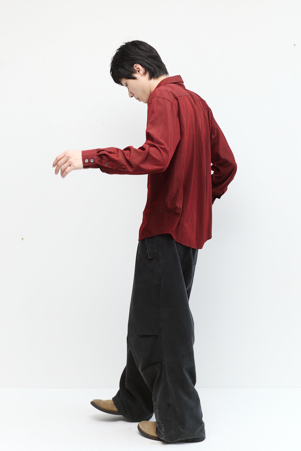 Hatchingroom - Snow Jeans Over Dyed Camo Purple (Charcoal) product image 8 | TRAB K-Fashion Australia