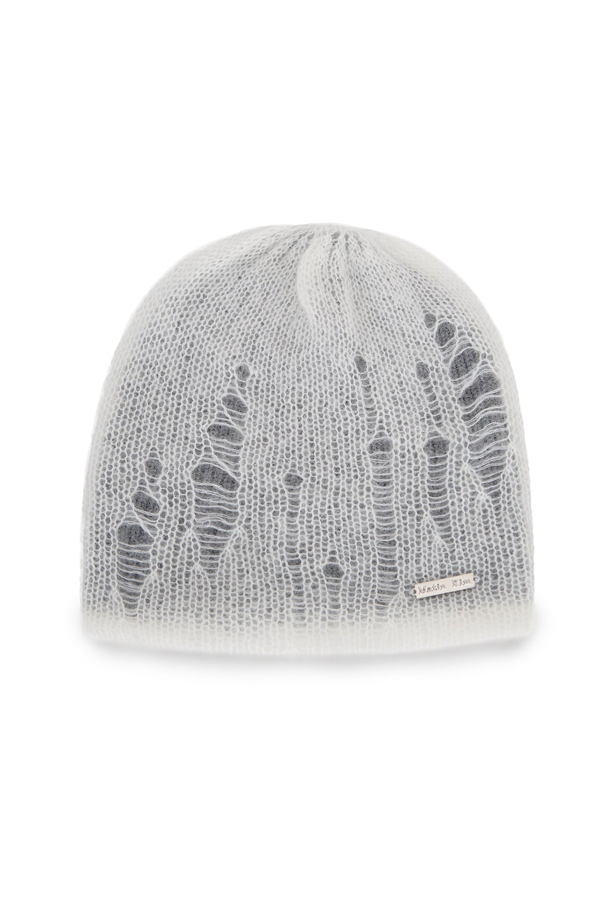 Matin Kim - Vintage Layer Knit Beanie (Ivory) product image 1 | TRAB K-Fashion Australia