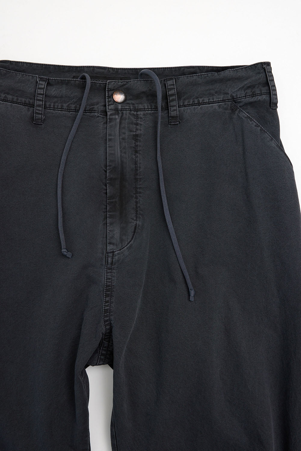 Hatchingroom - Vented Pants Dyed Charcoal (V2) product image 4 | TRAB K-Fashion Australia