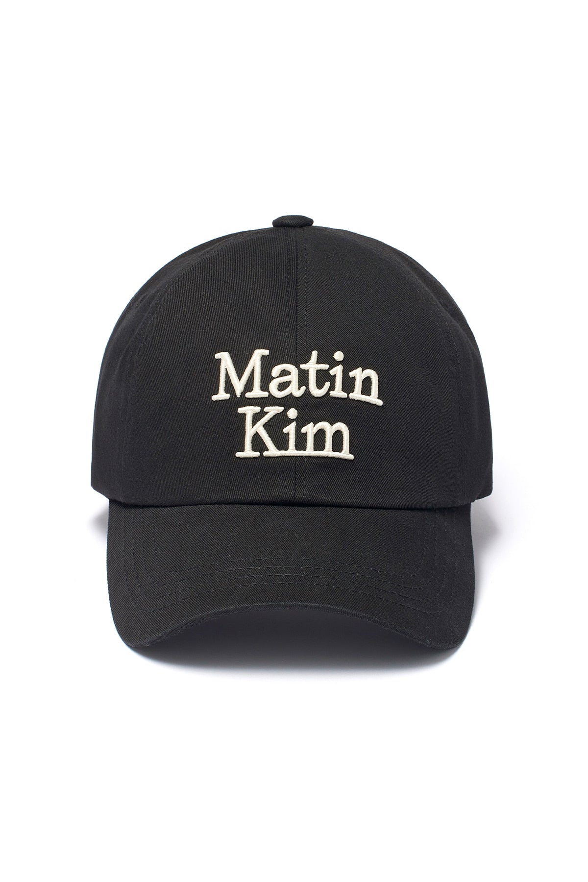 Matin Kim - Matin Volume Logo Ball Cap (Black) product image 1 | TRAB K-Fashion Australia