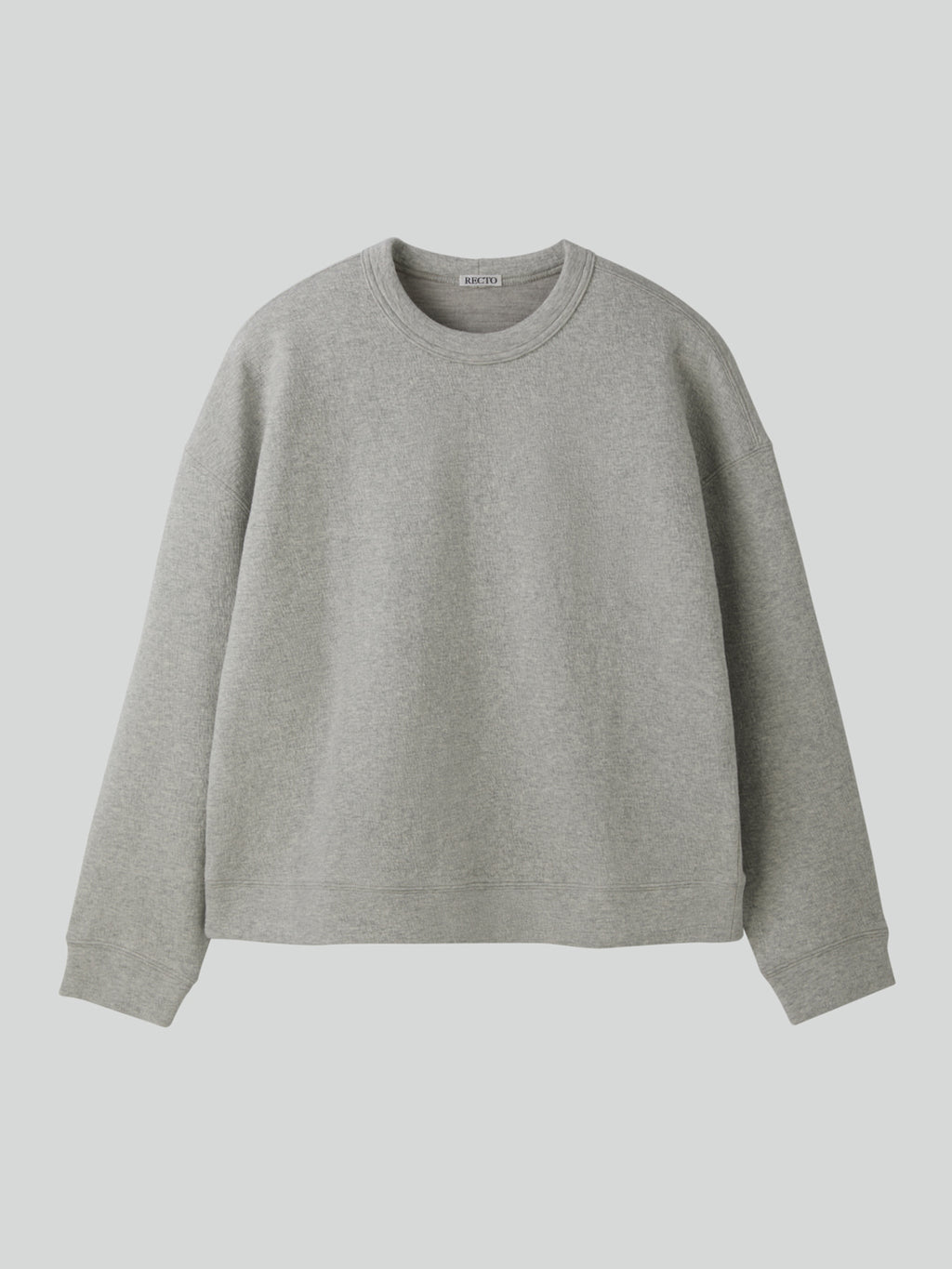 Recto - Back Logo Sweatshirt (White Grey) product image 7 | TRAB K-Fashion Australia