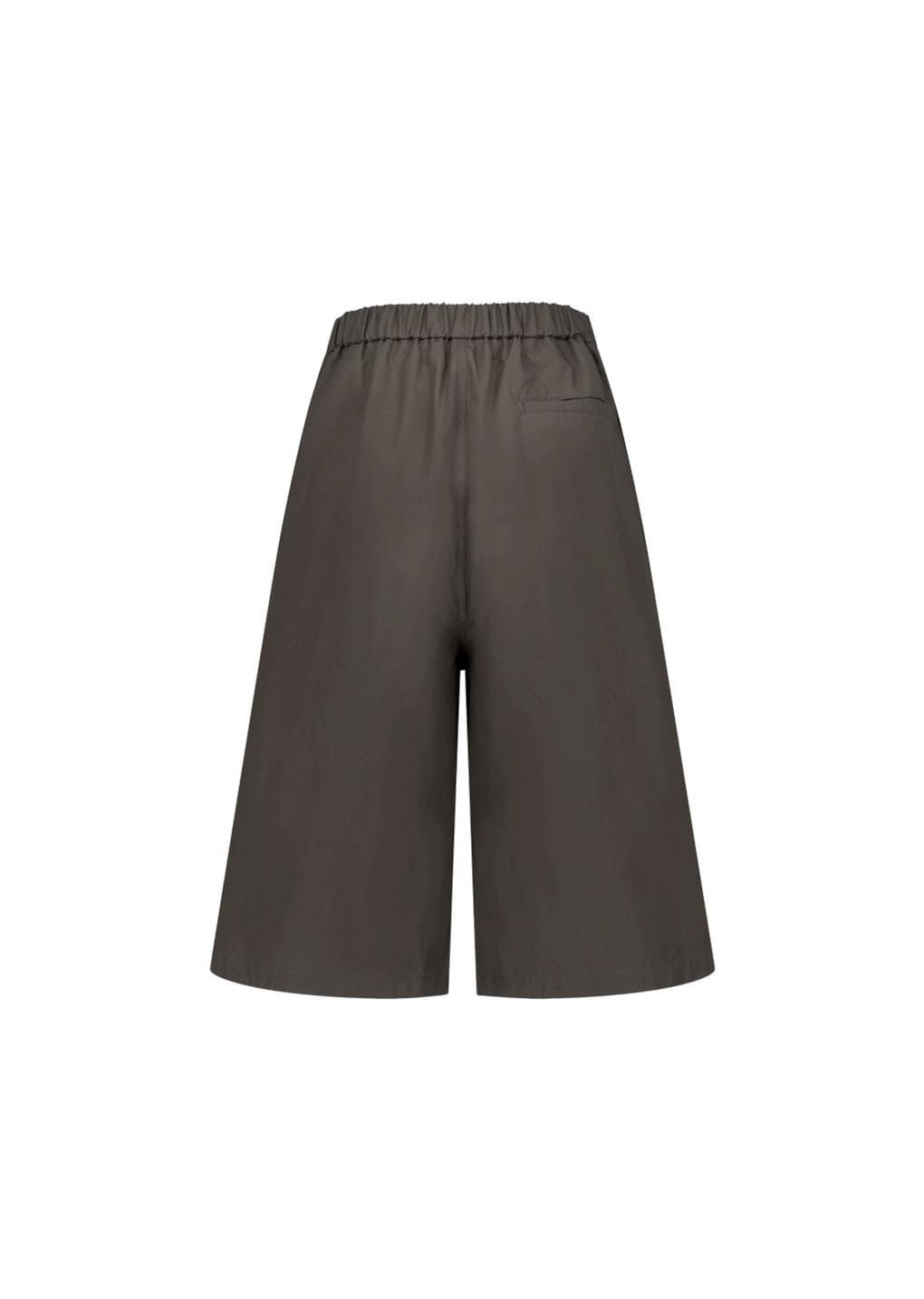Amomento - Two Tuck Wide Shorts (Brown) product image 6 | TRAB K-Fashion Australia