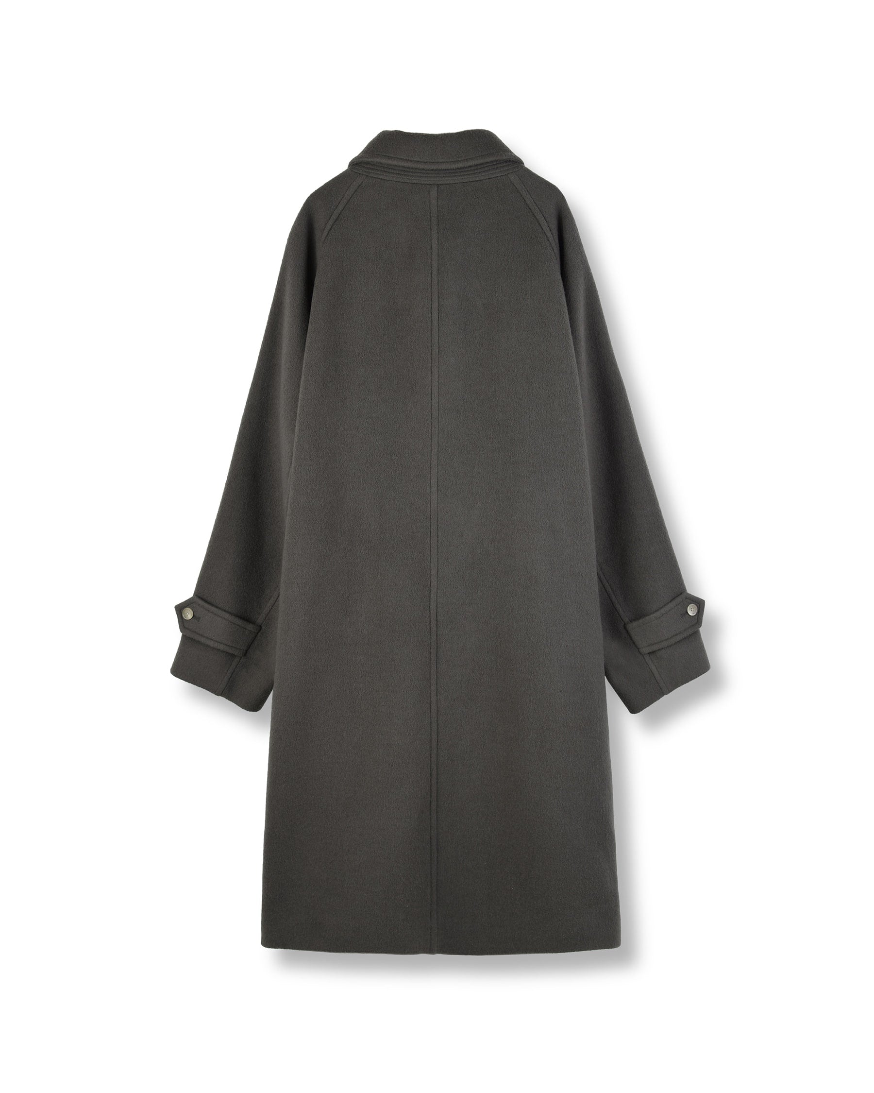 Brownyard - Balmacaan Coat (Olive Grey) product image 6 | TRAB K-Fashion Australia