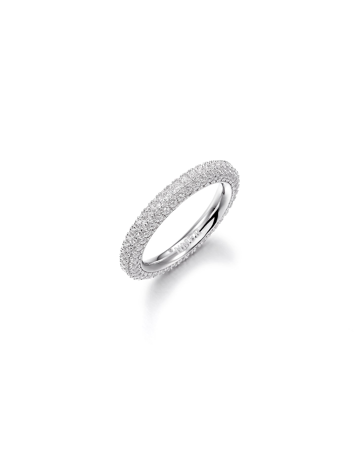 Numbering - Pave Doughnut Ring / Slim #3415 product image 9 | TRAB K-Fashion Australia