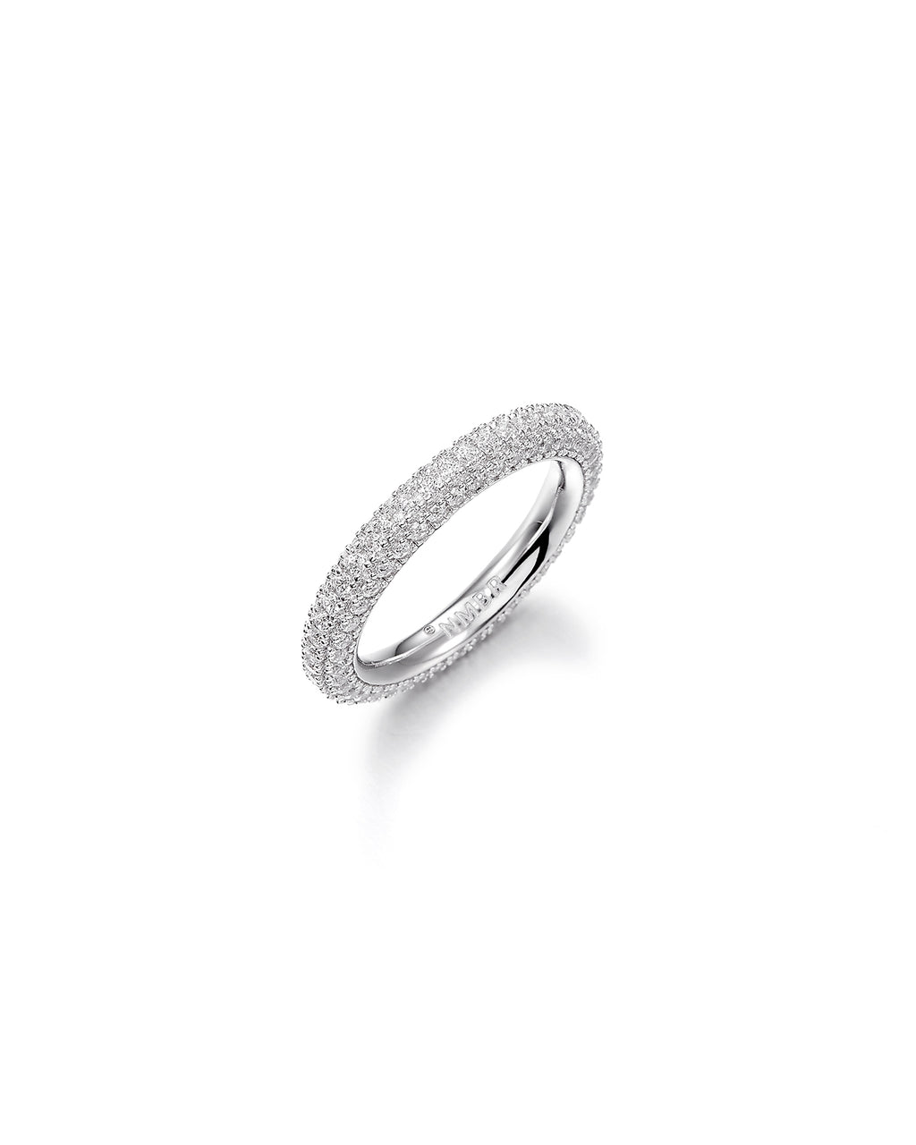 Numbering - Pave Doughnut Ring / Slim #3415 product image 9 | TRAB K-Fashion Australia