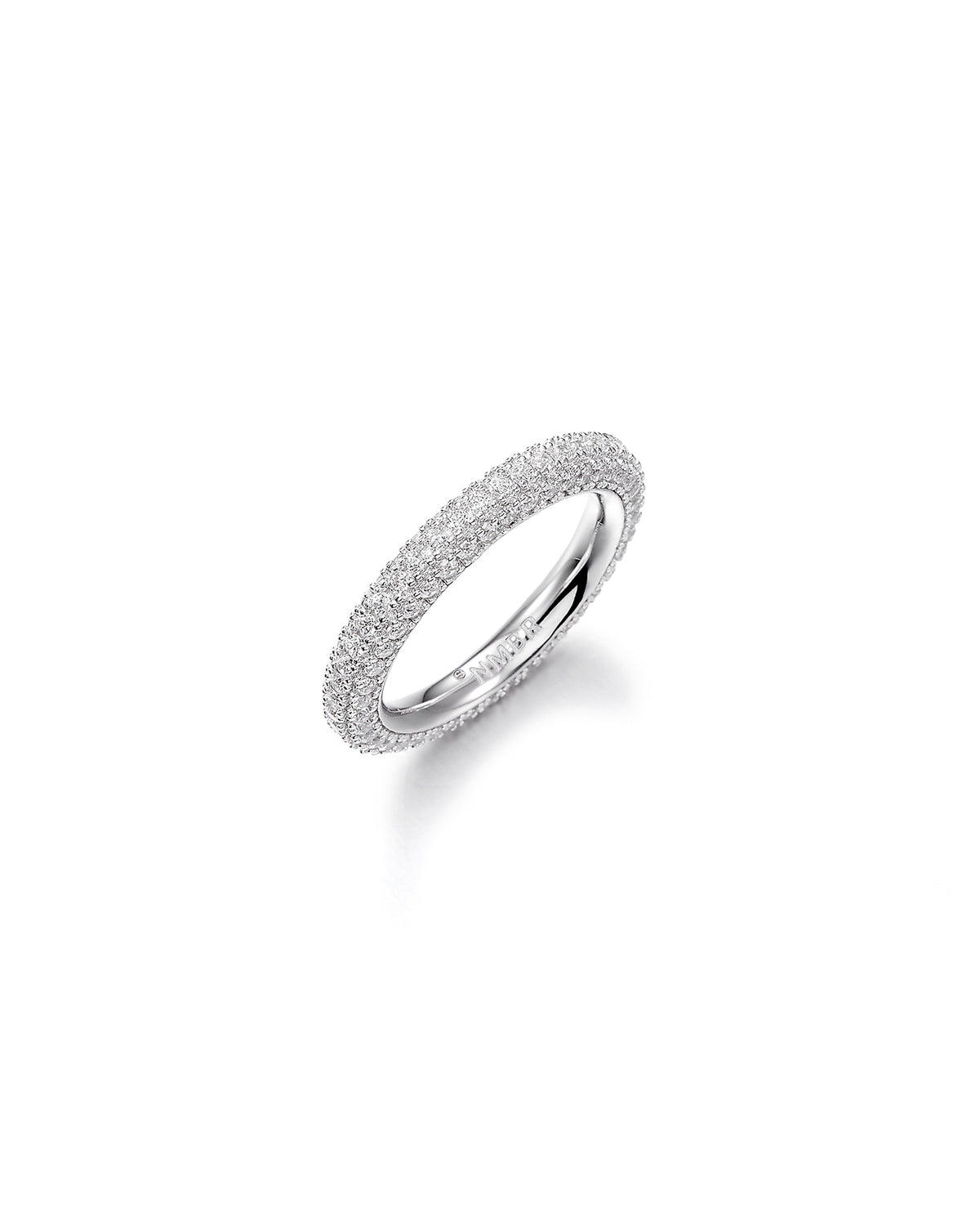 Numbering - Pave Doughnut Ring / Slim #3415 product image 9 | TRAB K-Fashion Australia
