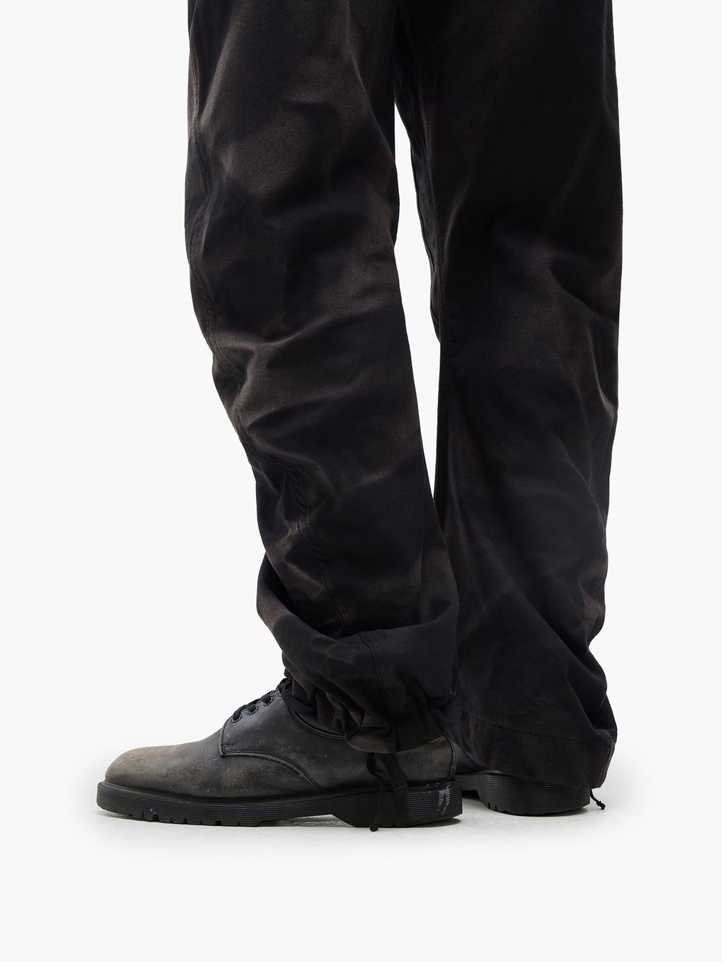 Jiyong Kim - Sun-Bleached Twisted Trousers (Black) product image 9 | TRAB K-Fashion Australia