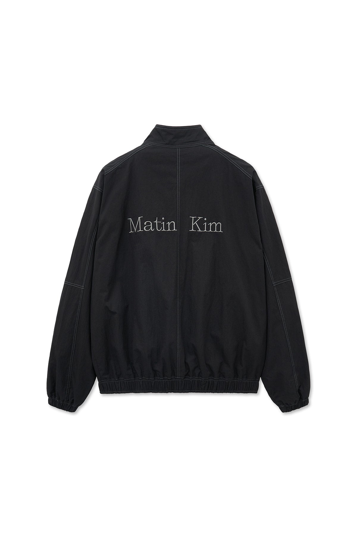 Matin Kim - Utility Bomber Jumper (Black) product image 2 | TRAB K-Fashion Australia