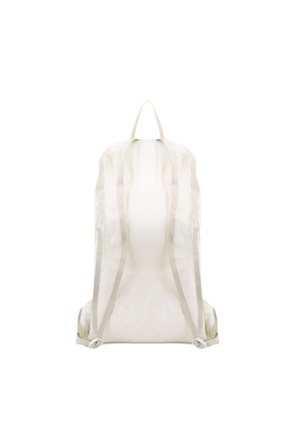 Matin Kim - Glossy Packable Backpack (White) product image 5 | TRAB K-Fashion Australia