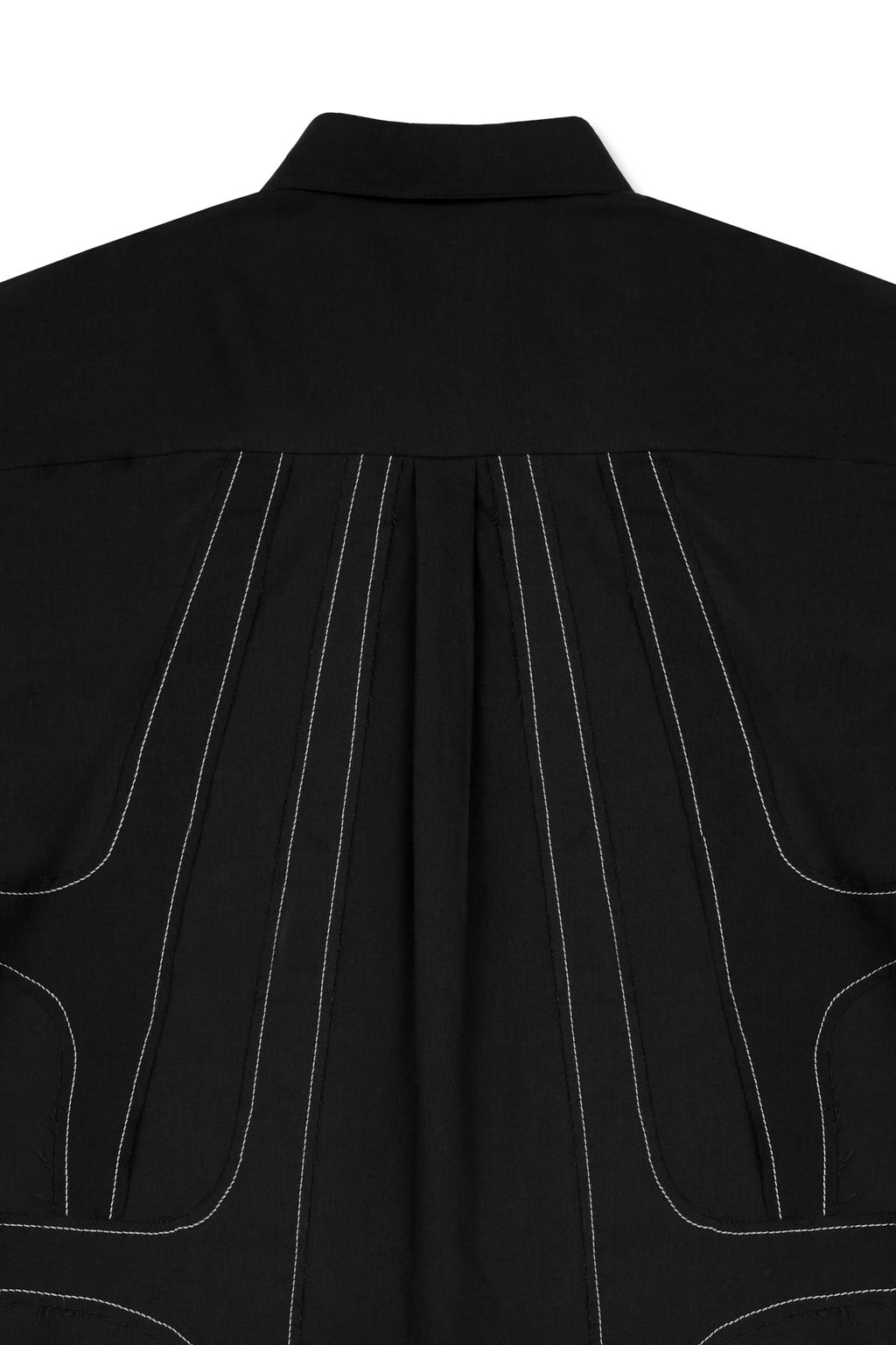 Ioedle - Streamline Short Sleeve Shirt (Black) product image 1 | TRAB K-Fashion Australia