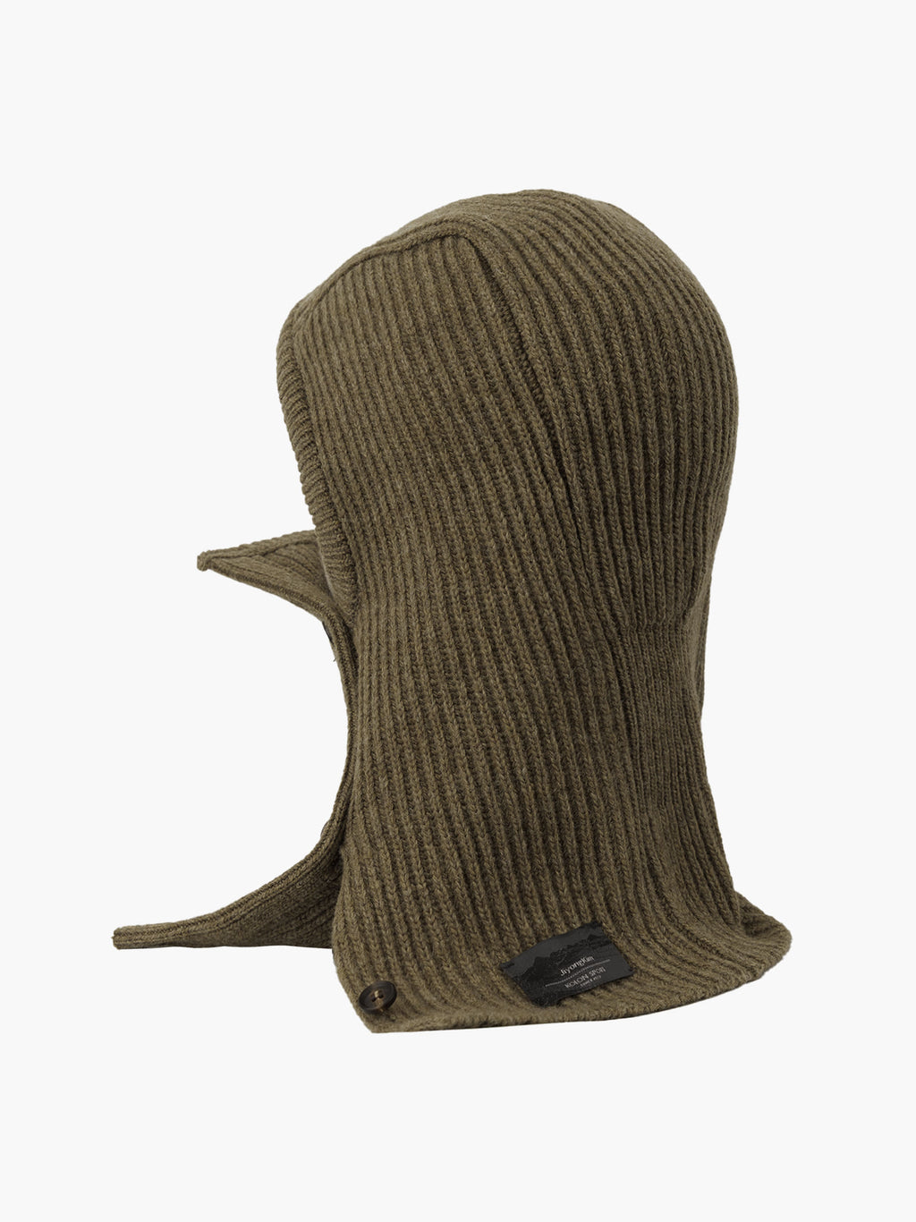 Jiyong Kim - Button Closure Balaclava (Khaki) product image 10 | TRAB K-Fashion Australia