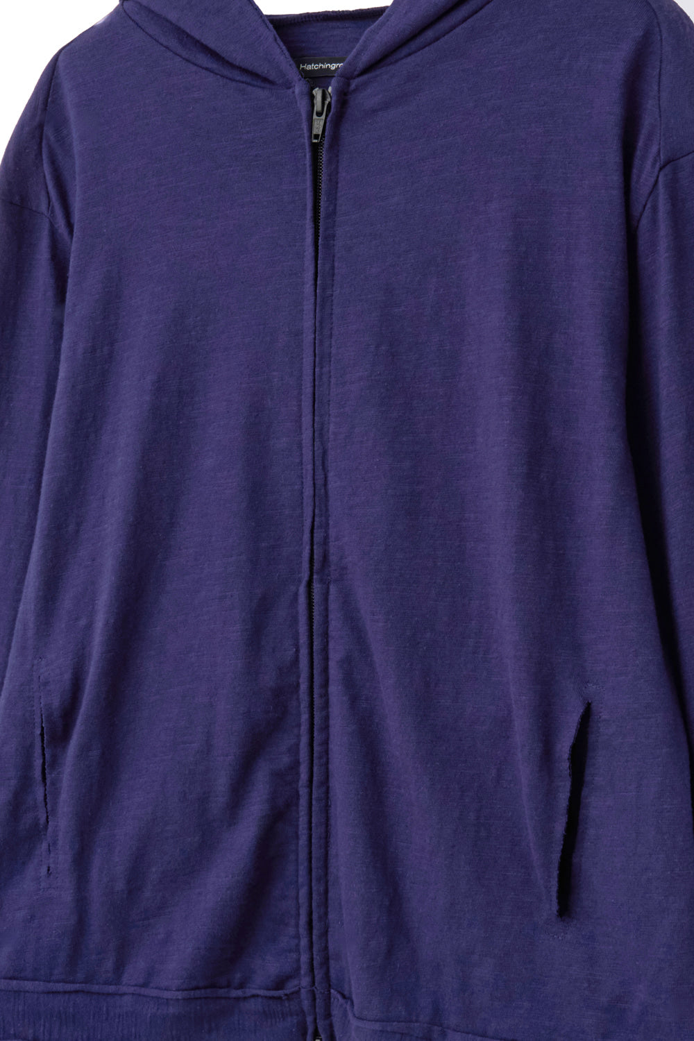 Hatchingroom - Rough Hoodie Slub (Dark Blue) product image 6 | TRAB K-Fashion Australia