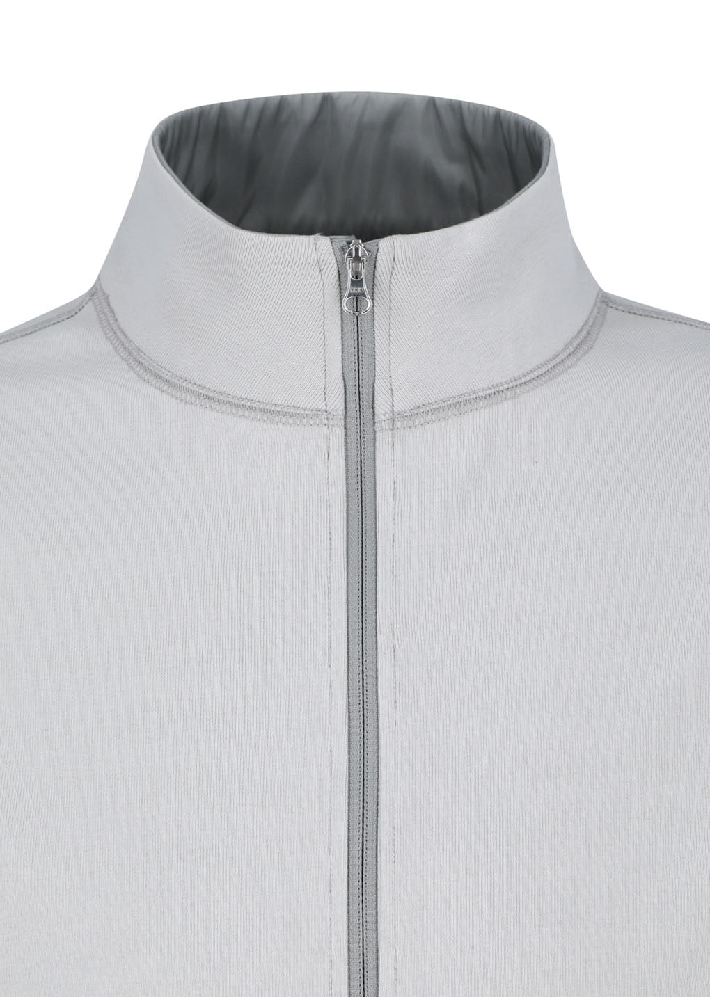 Amomento - Pocket Zip Up Jumper (Grey) product image 7 | TRAB K-Fashion Australia