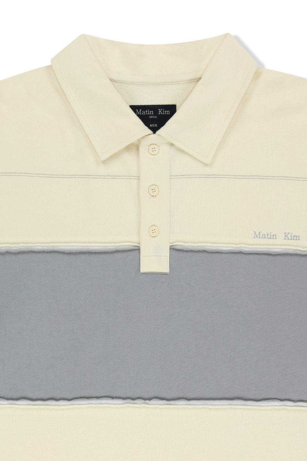 Matin Kim - Cut Out Block Collar Top (Ivory) product image 3 | TRAB K-Fashion Australia