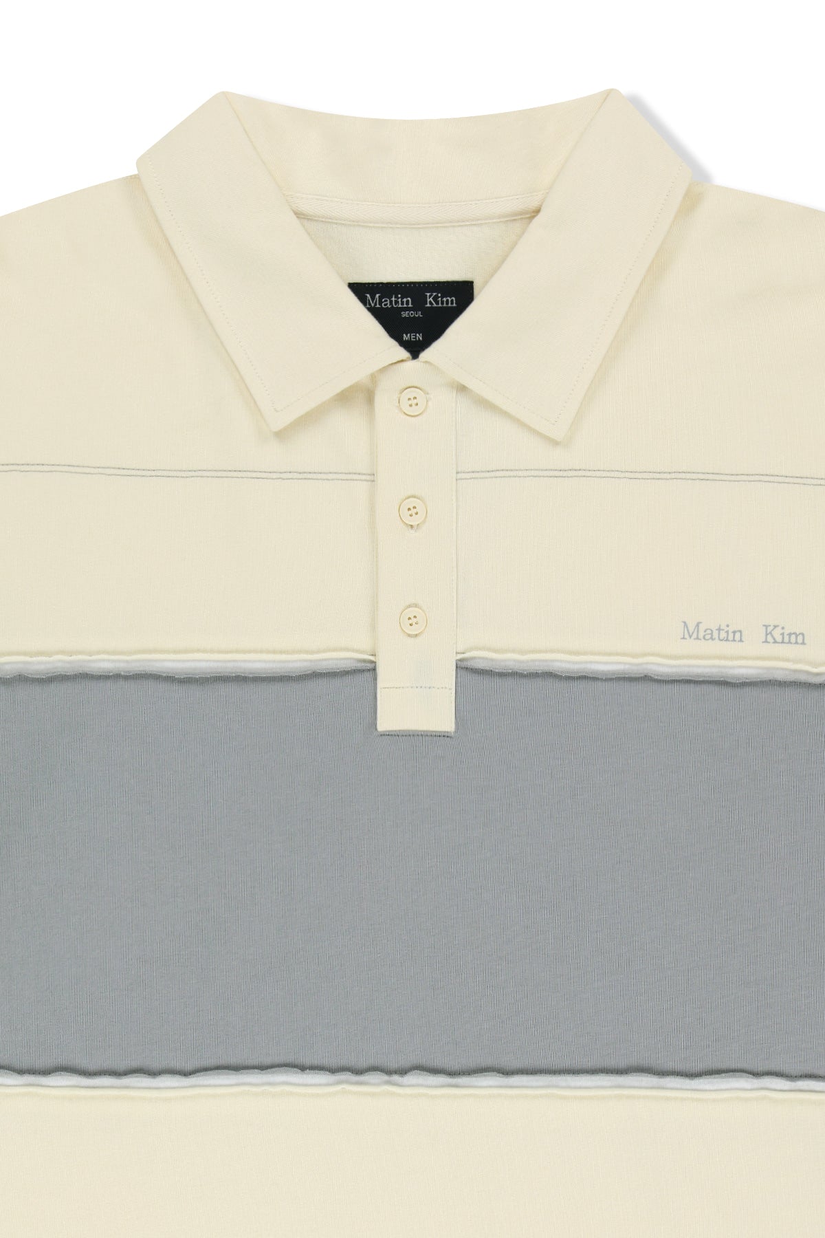 Matin Kim - Cut Out Block Collar Top (Ivory) product image 3 | TRAB K-Fashion Australia