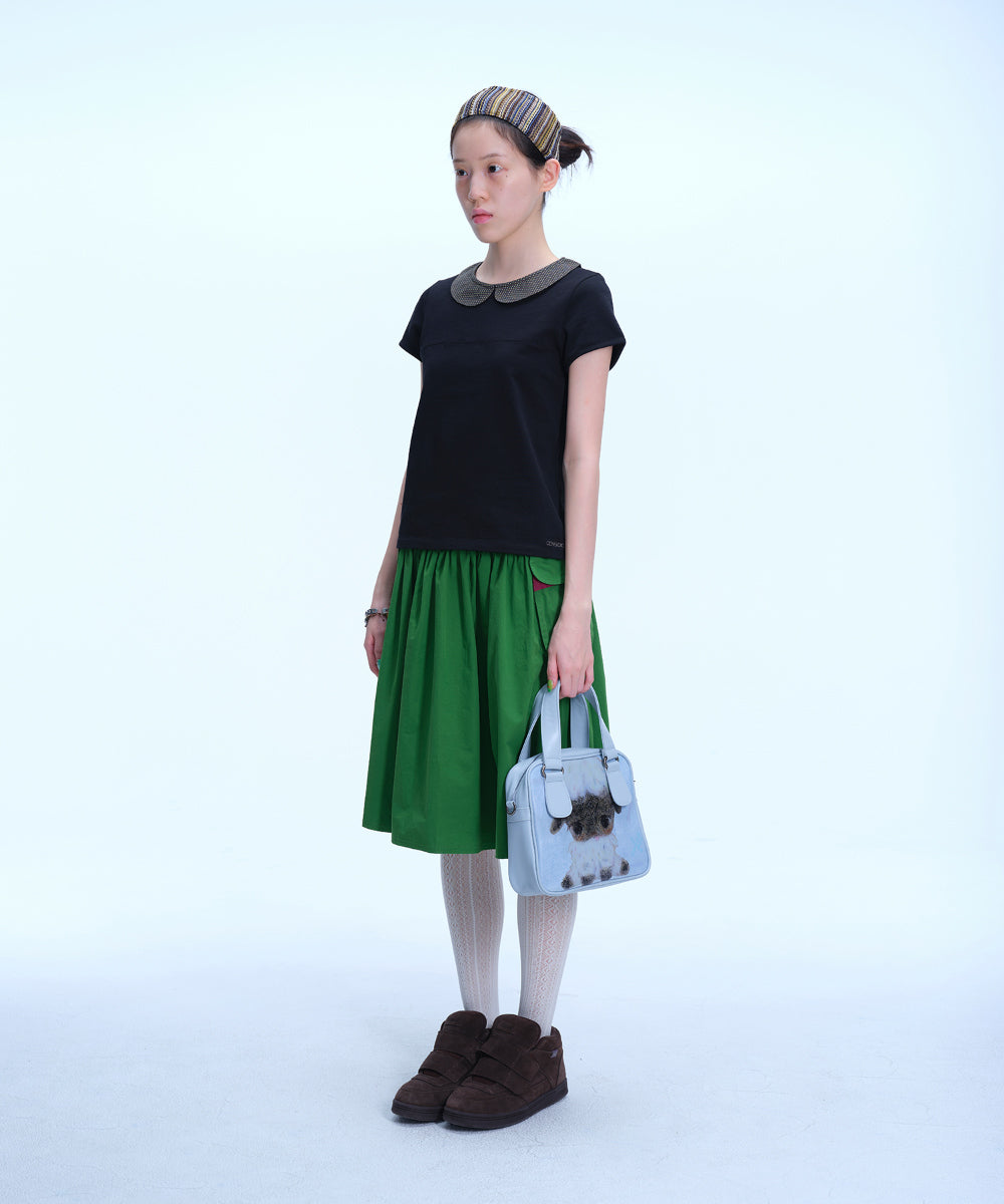 Coyseio - Vintage Sheep Graphic Tote Bag (Pastel Blue) product image 11 | TRAB K-Fashion Australia