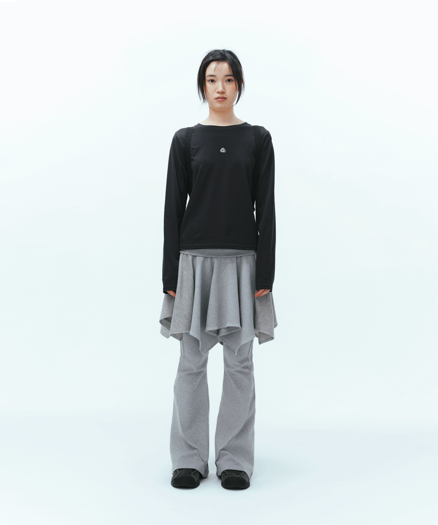 Coyseio - Symbol Logo Longsleeves (Charcoal) product image 1 | TRAB K-Fashion Australia