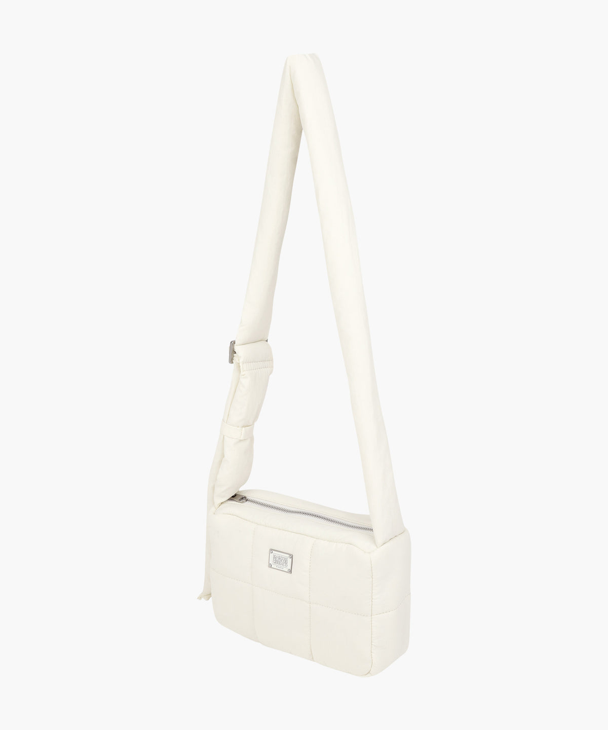 Marithe & Francois Girbaud - Classic Logo Padding Cross Bag (Ivory) product image 2 | TRAB K-Fashion Australia