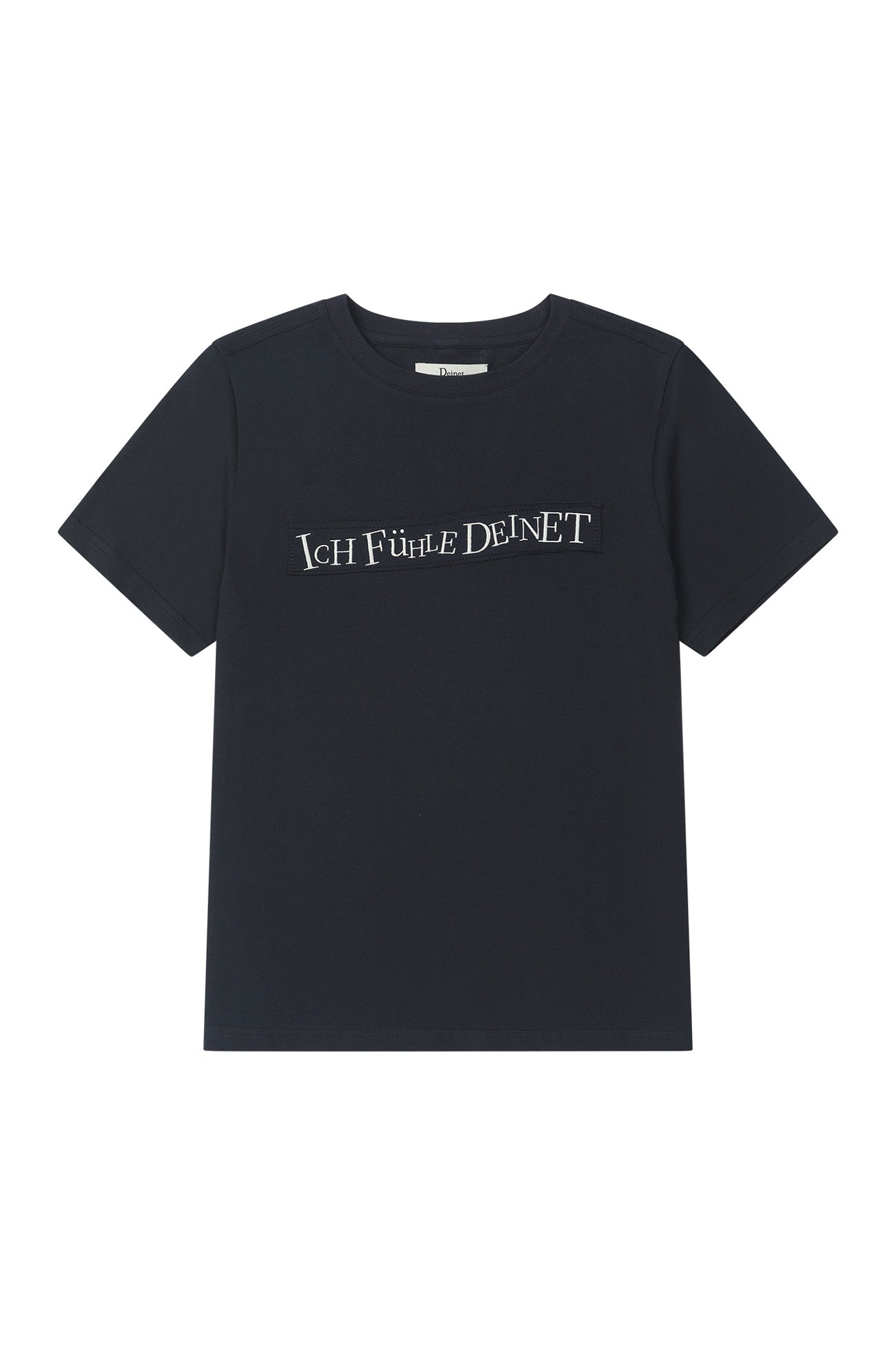 Deinet - Upsided T-Shirt (Dark Navy) product image 1 | TRAB K-Fashion Australia