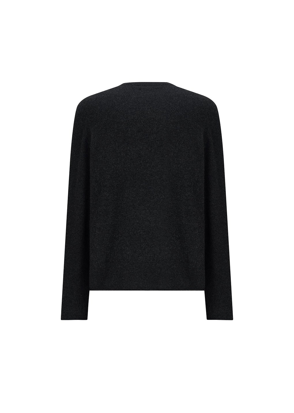 Amomento - Cashmere Easy Crewneck Knit (Charcoal) product image 3 | TRAB K-Fashion Australia