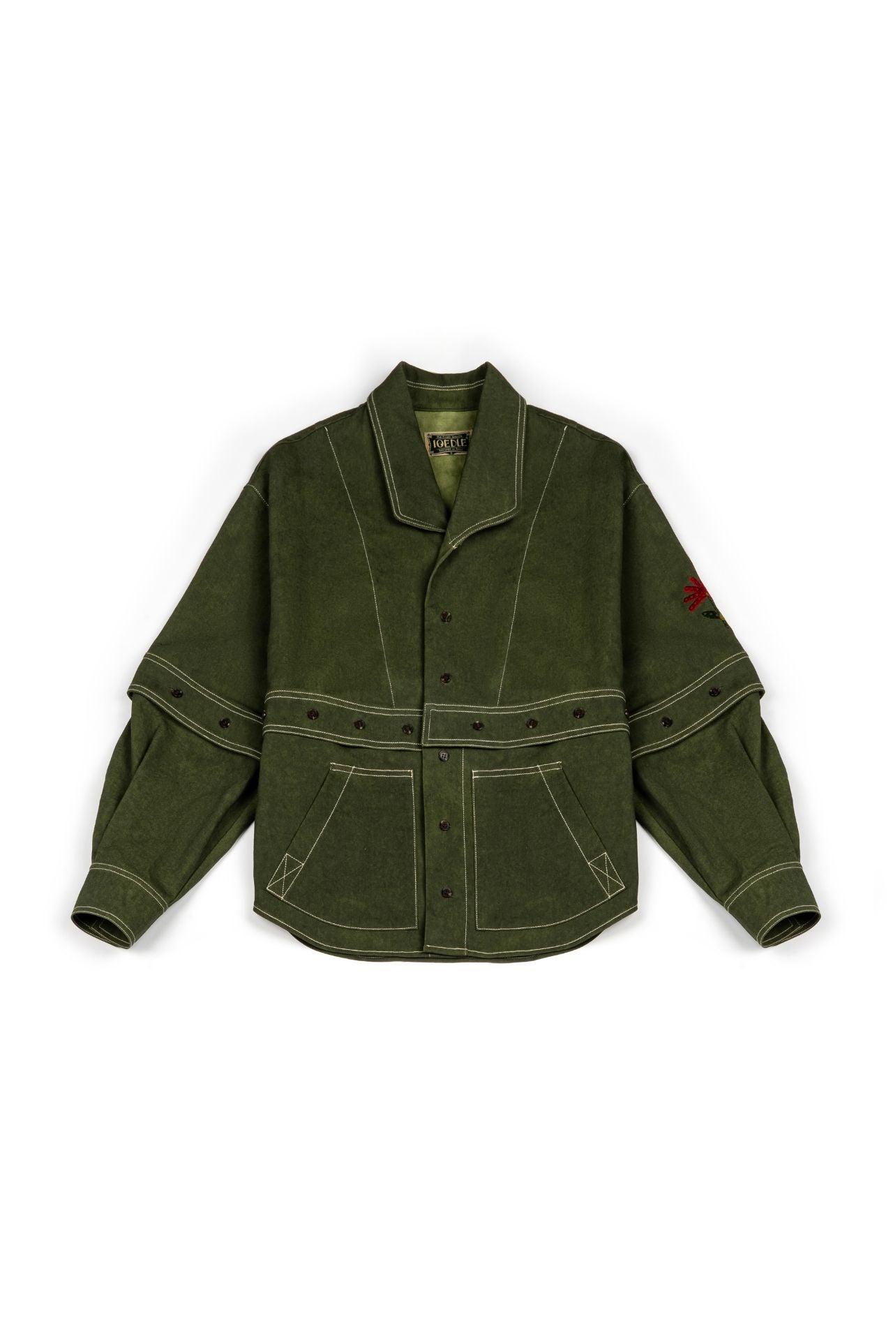 Ioedle - Assembled Jacket That Sparks Imagination (Green) product image 2 | TRAB K-Fashion Australia