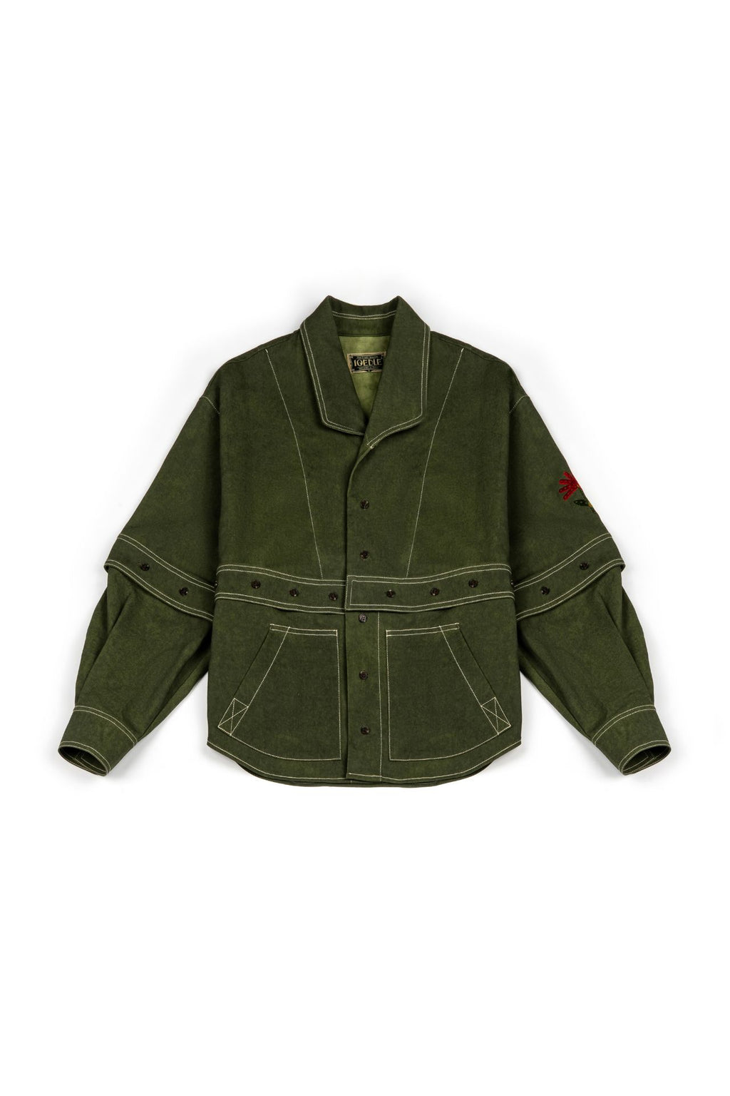 Ioedle - Assembly Jacket Where Imagination Blossoms (Green) product image 2 | TRAB K-Fashion Australia
