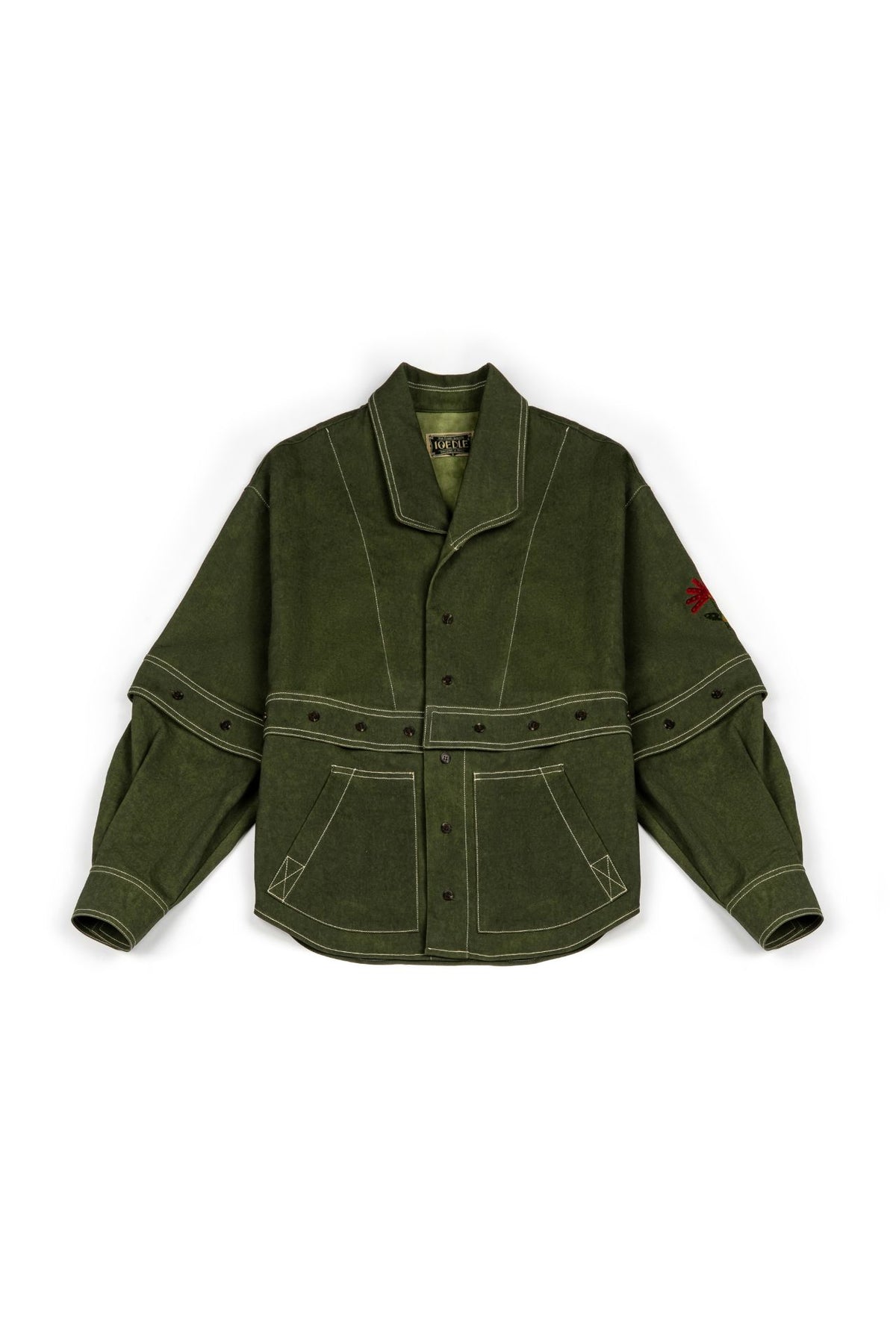 Ioedle - Assembly Jacket Where Imagination Blossoms (Green) product image 2 | TRAB K-Fashion Australia