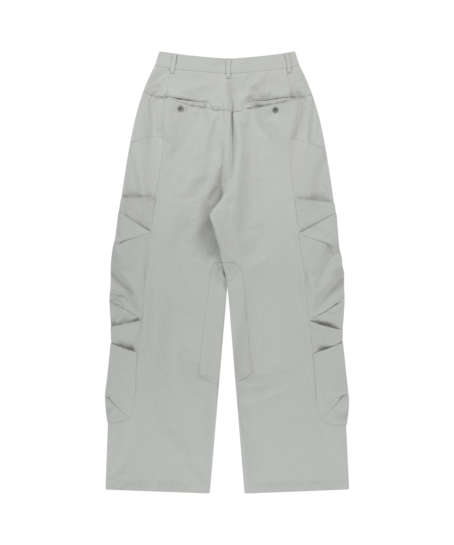 San San Gear - Layer Pocket Pants (Light Grey) product image 5 | TRAB K-Fashion Australia