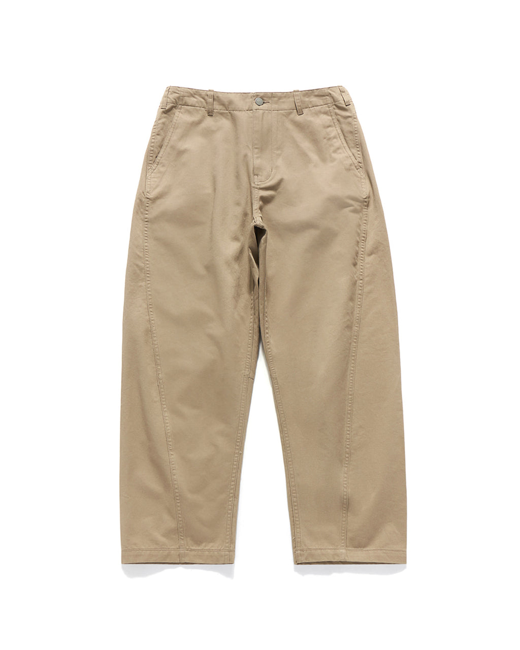 Eastlogue - Cinch Back Curved Pants (Sand Beige) product image 3 | TRAB K-Fashion Australia