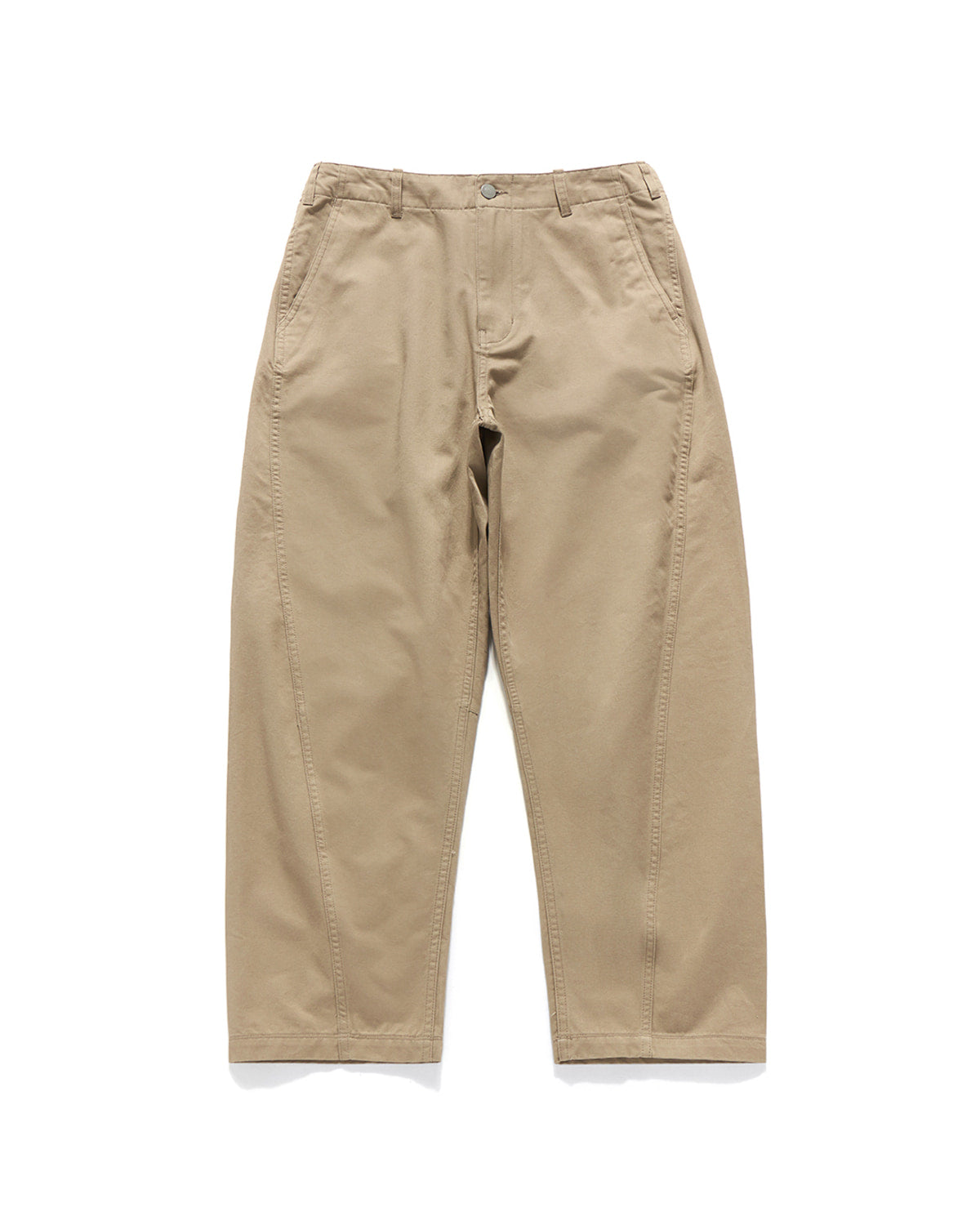 Eastlogue - Cinch Back Curved Pants (Sand Beige) product image 3 | TRAB K-Fashion Australia