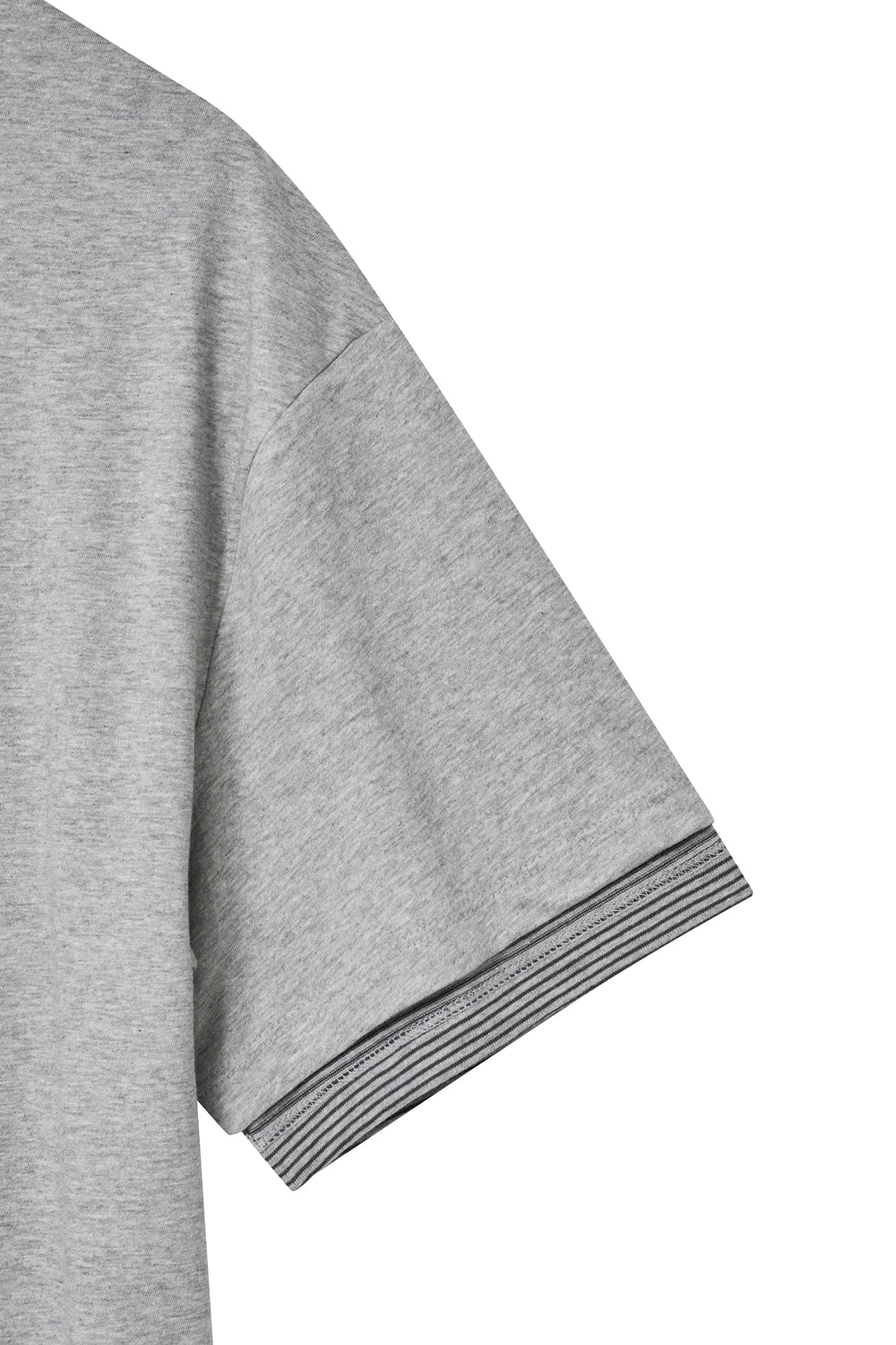 Hatchingroom - Two Face Stripe Tee (1/2 M.Grey) product image 6 | TRAB K-Fashion Australia