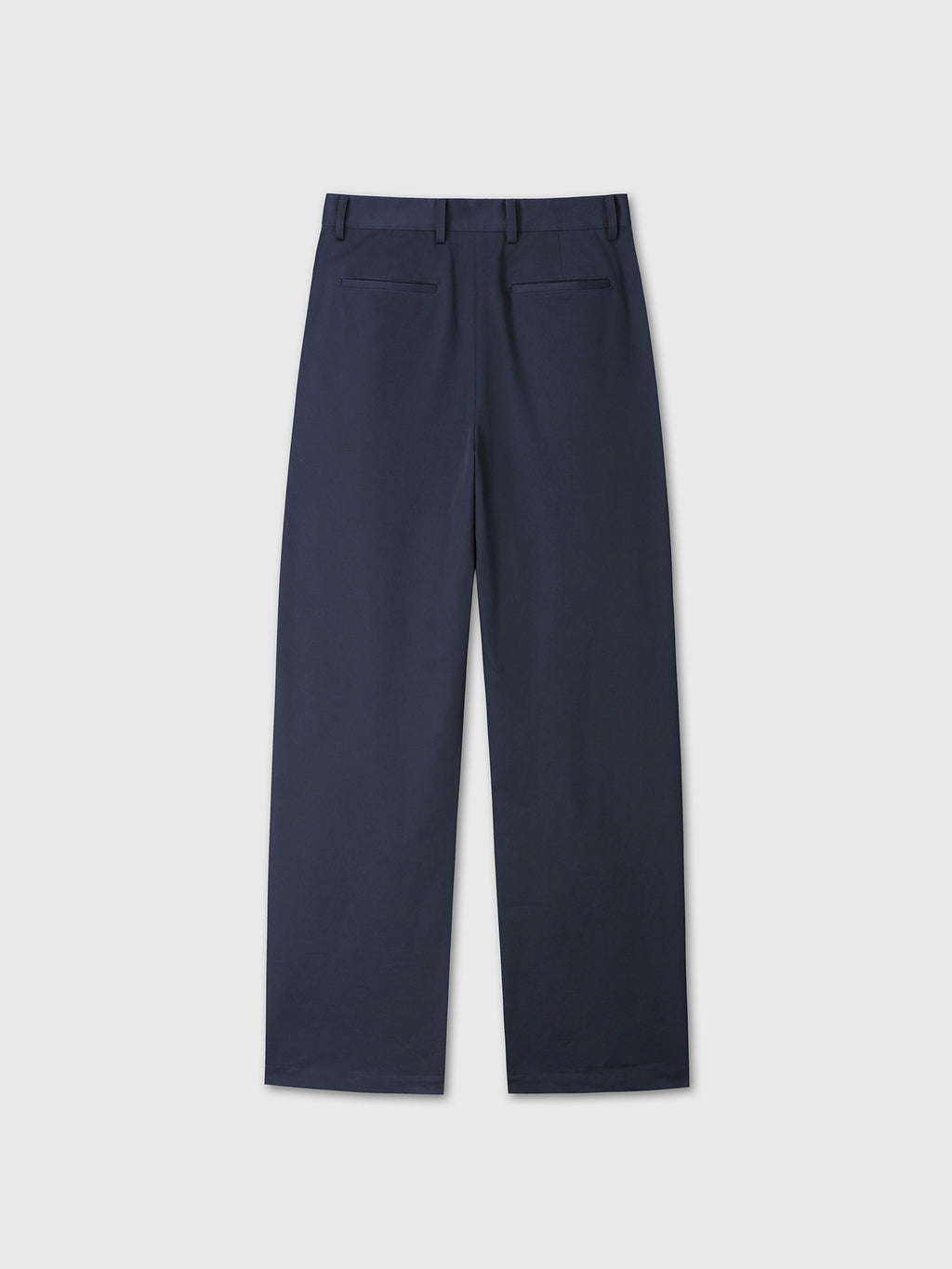 Tonywack - Cotton Drill Pleated Chino Pants (Navy) product image 10 | TRAB K-Fashion Australia