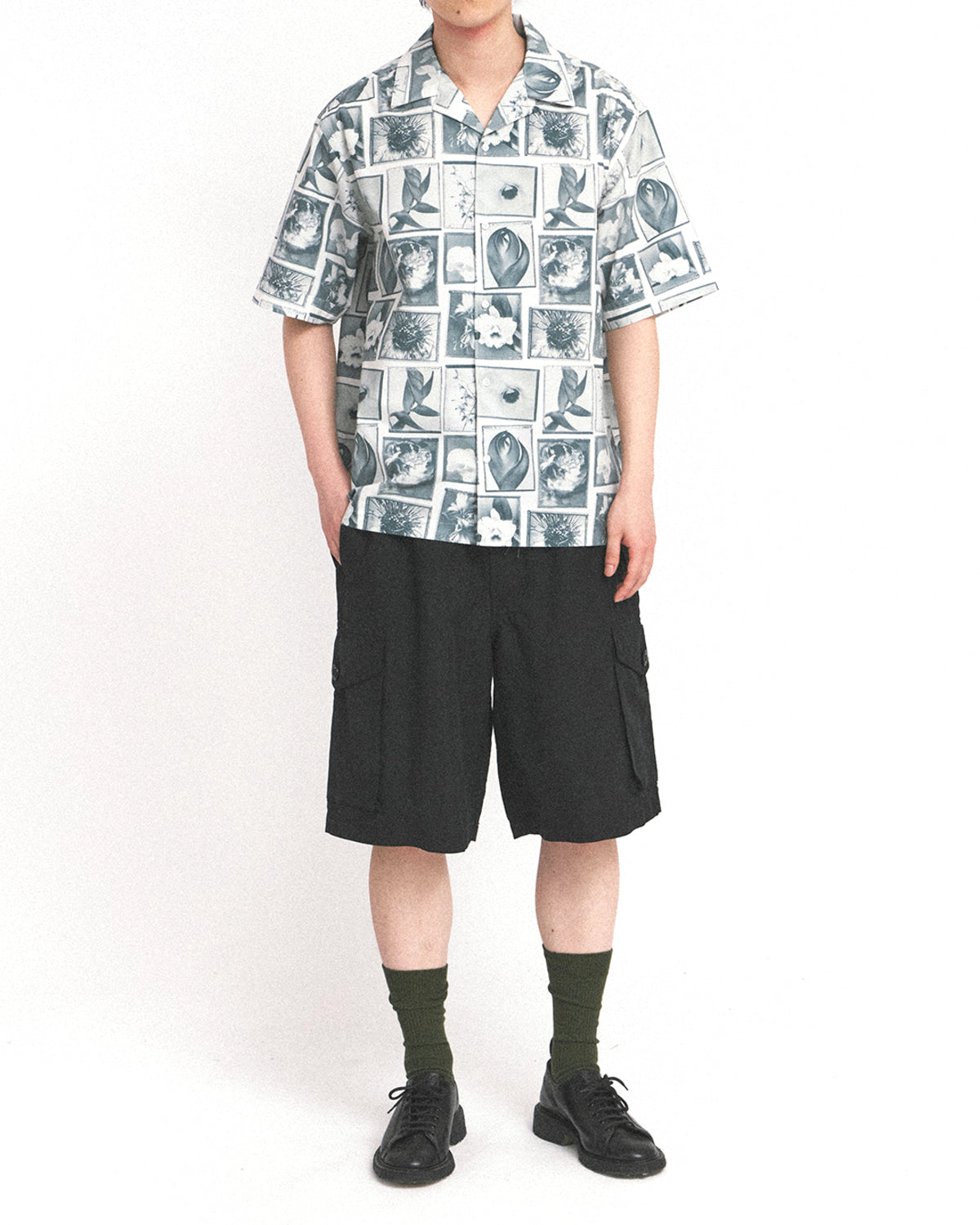 Eastlogue - Photograph Half Shirts (Larkspur) product image 1 | TRAB K-Fashion Australia