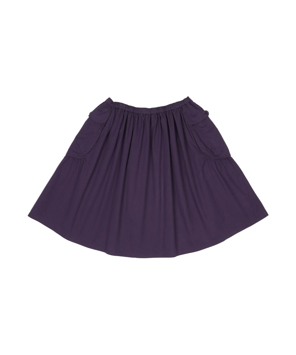 Coyseio - Big Pocket Shirring Skirt (Purple) product image 15 | TRAB K-Fashion Australia