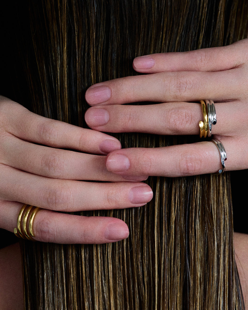 Numbering - Coil Stack Ring #8401 product image 5 | TRAB K-Fashion Australia