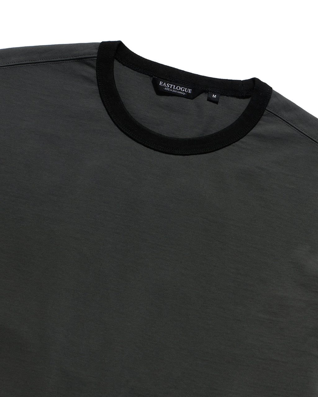 Eastlogue - 11 Ringer L.s T-shirts (Charcoal & Black) product image 7 | TRAB K-Fashion Australia