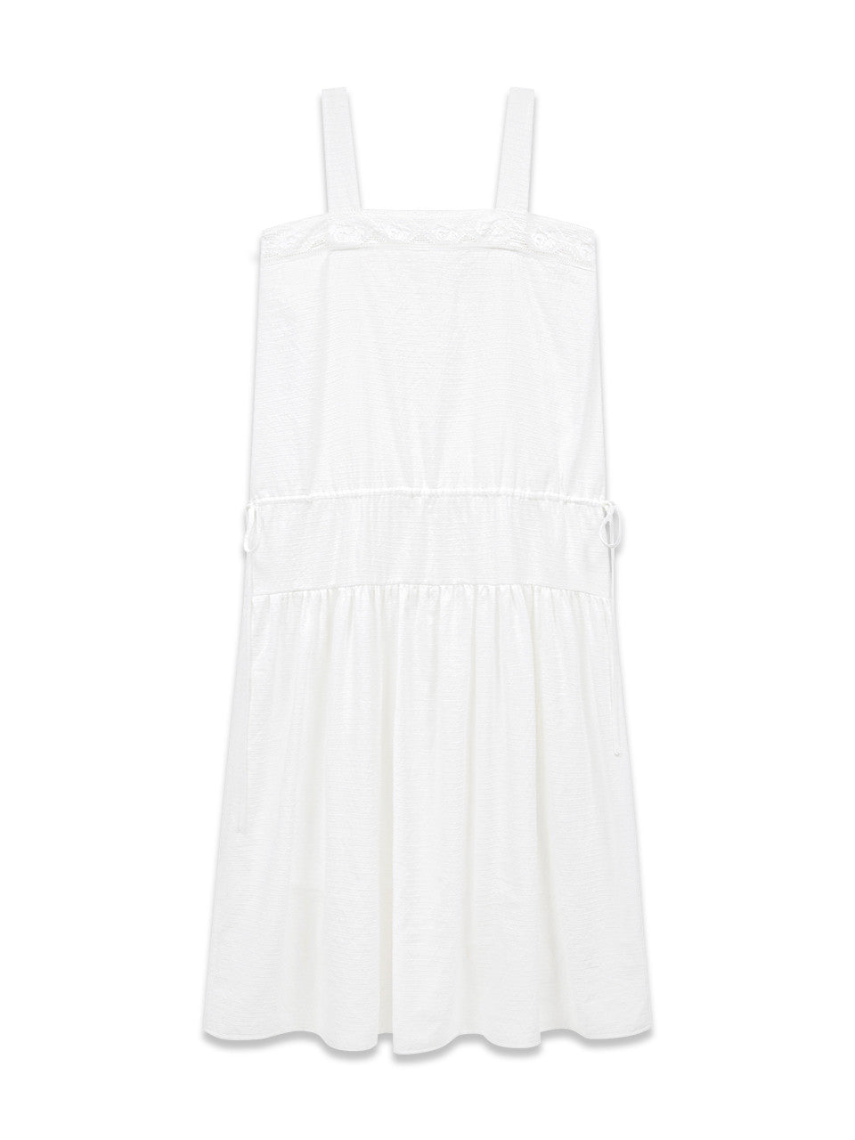 Margarin Fingers - Rose Crochet Dress (White) product image 2 | TRAB K-Fashion Australia