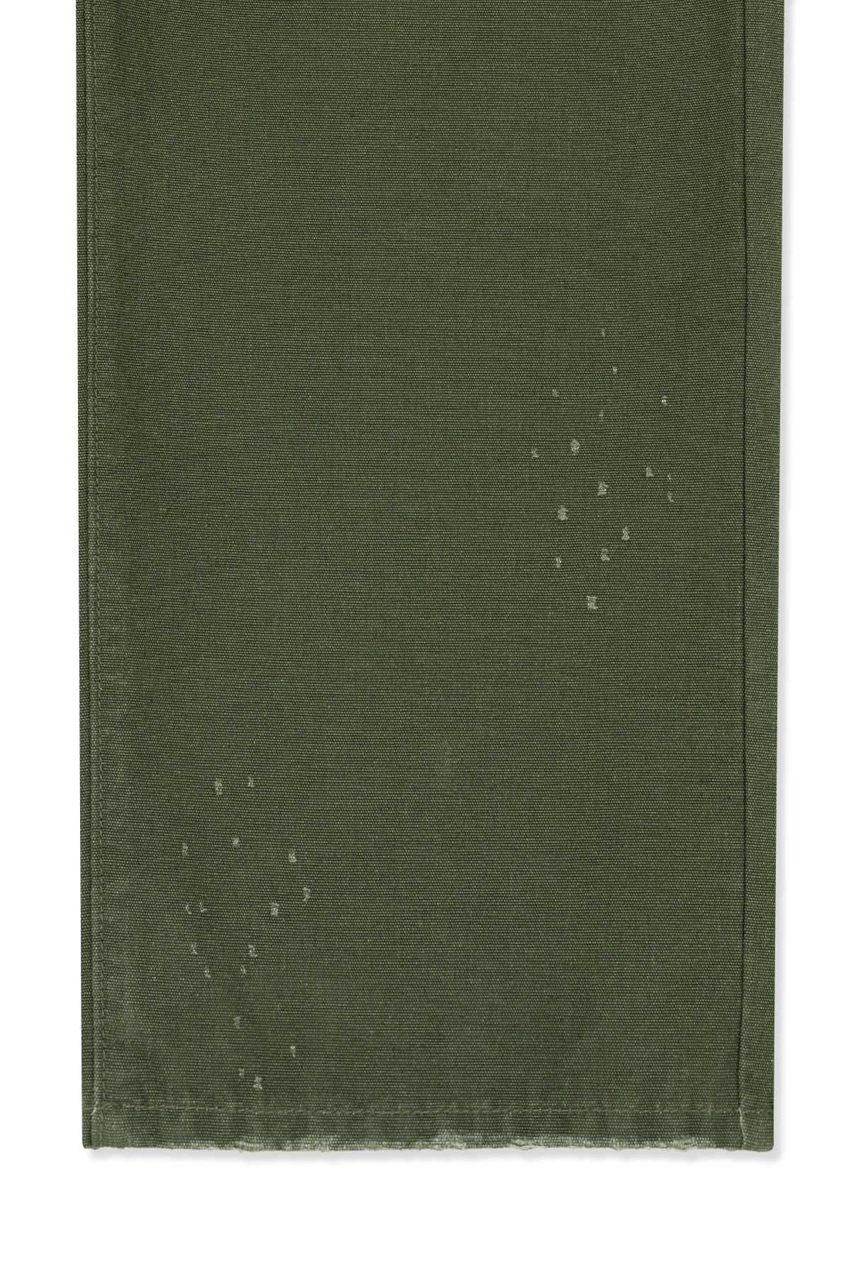 Matin Kim - Distressed Denim Pants (Khaki) product image 5 | TRAB K-Fashion Australia