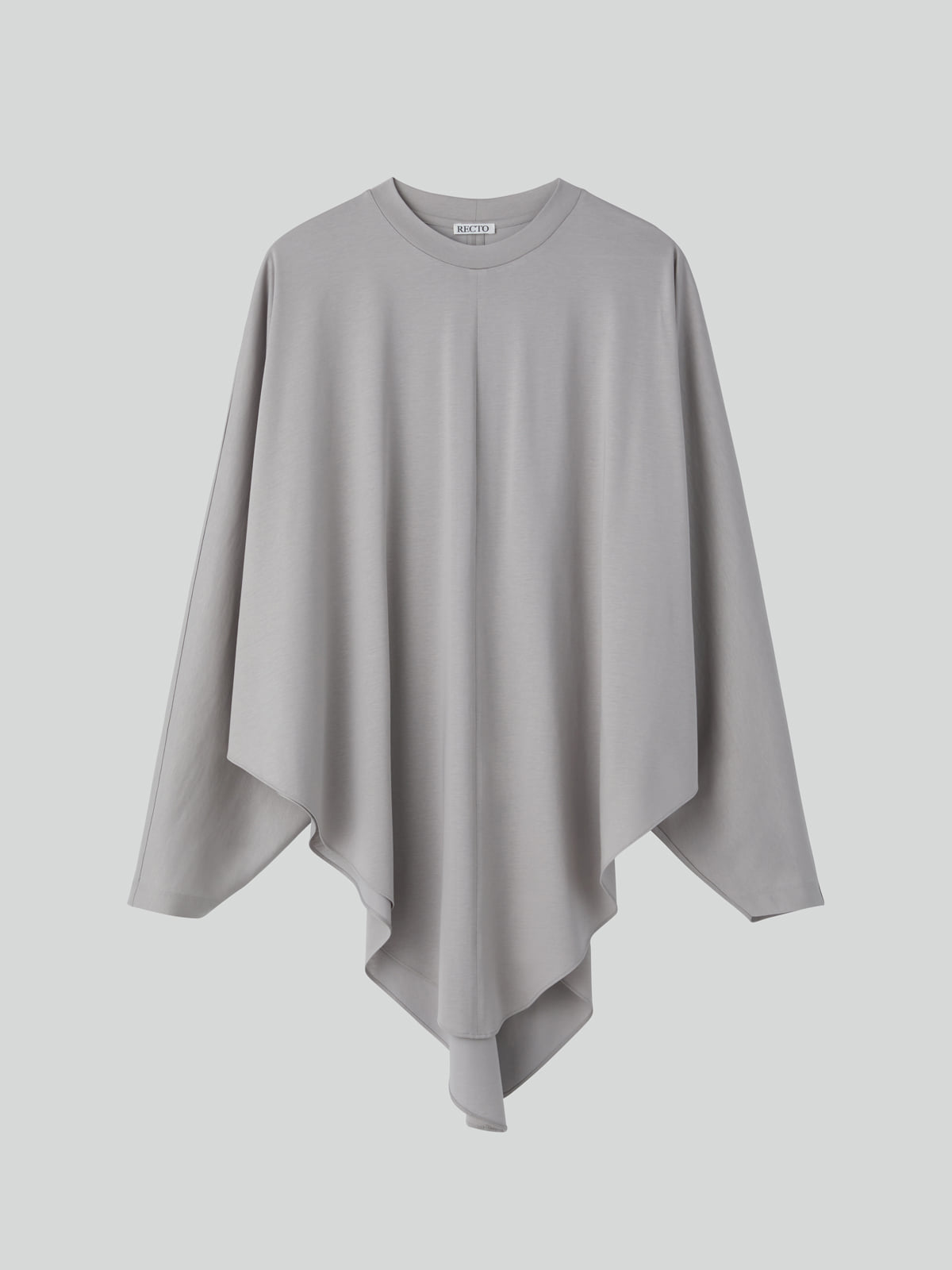 Recto - Oversized Cape Top (Stone Grey) product image 4 | TRAB K-Fashion Australia