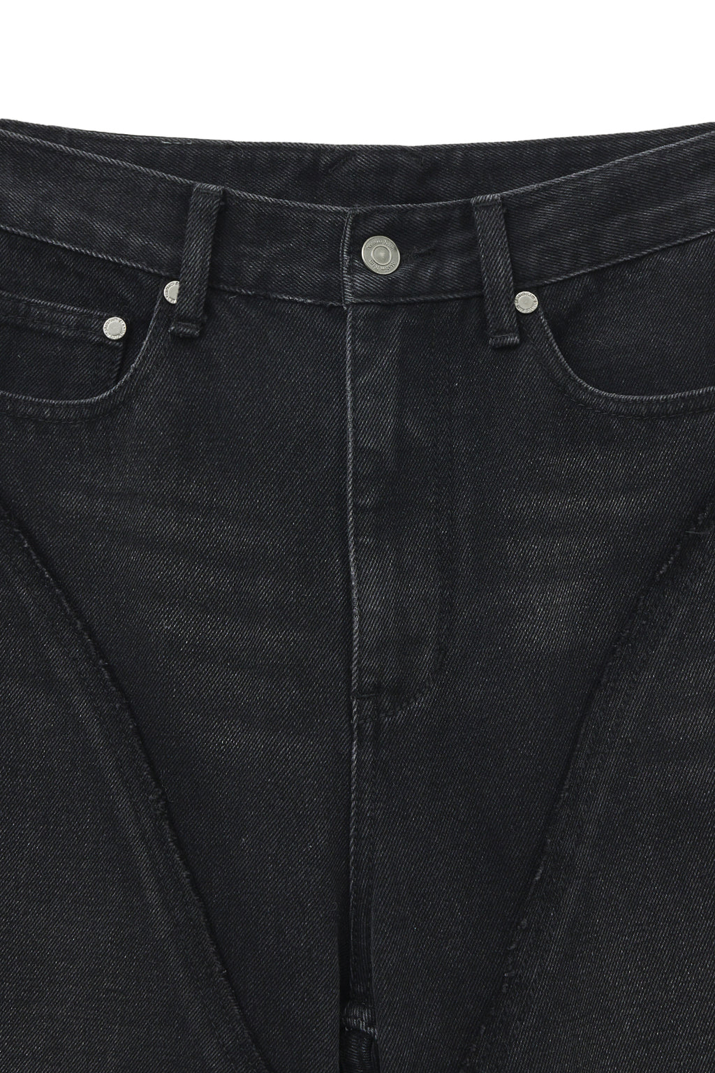 Matin Kim - Western Straight-fit Denim Pants (Black) product image 4 | TRAB K-Fashion Australia