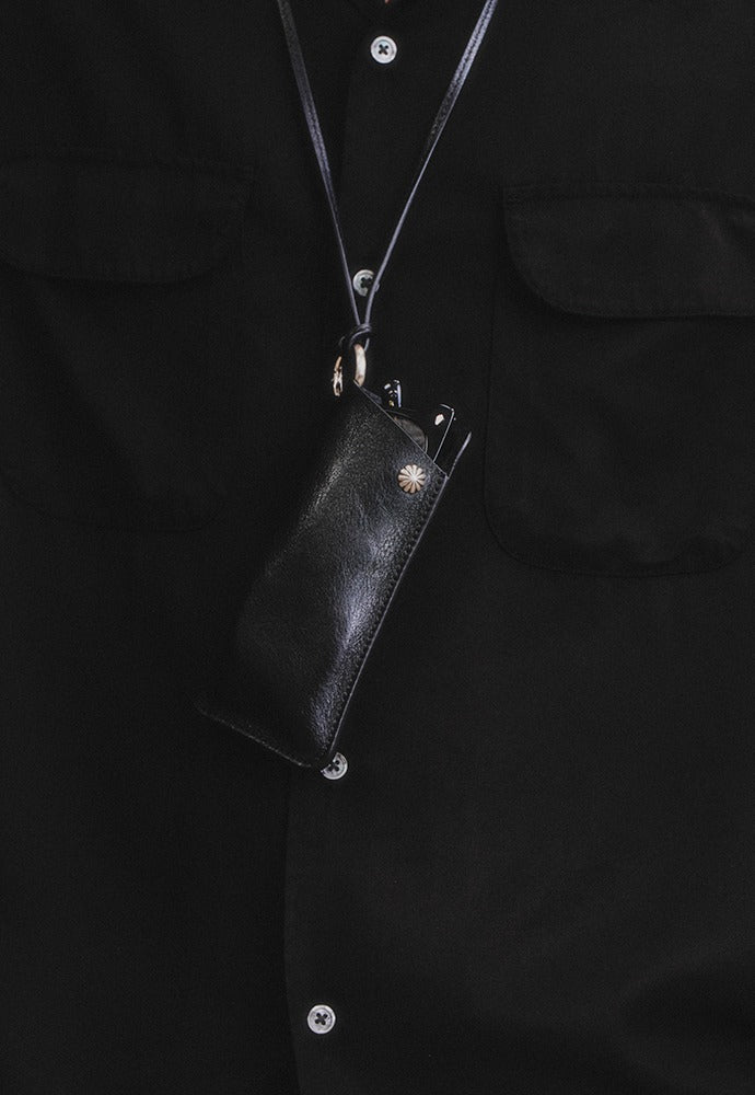 Art if acts - Leather Glasses Case (Black) product image 1 | TRAB K-Fashion Australia