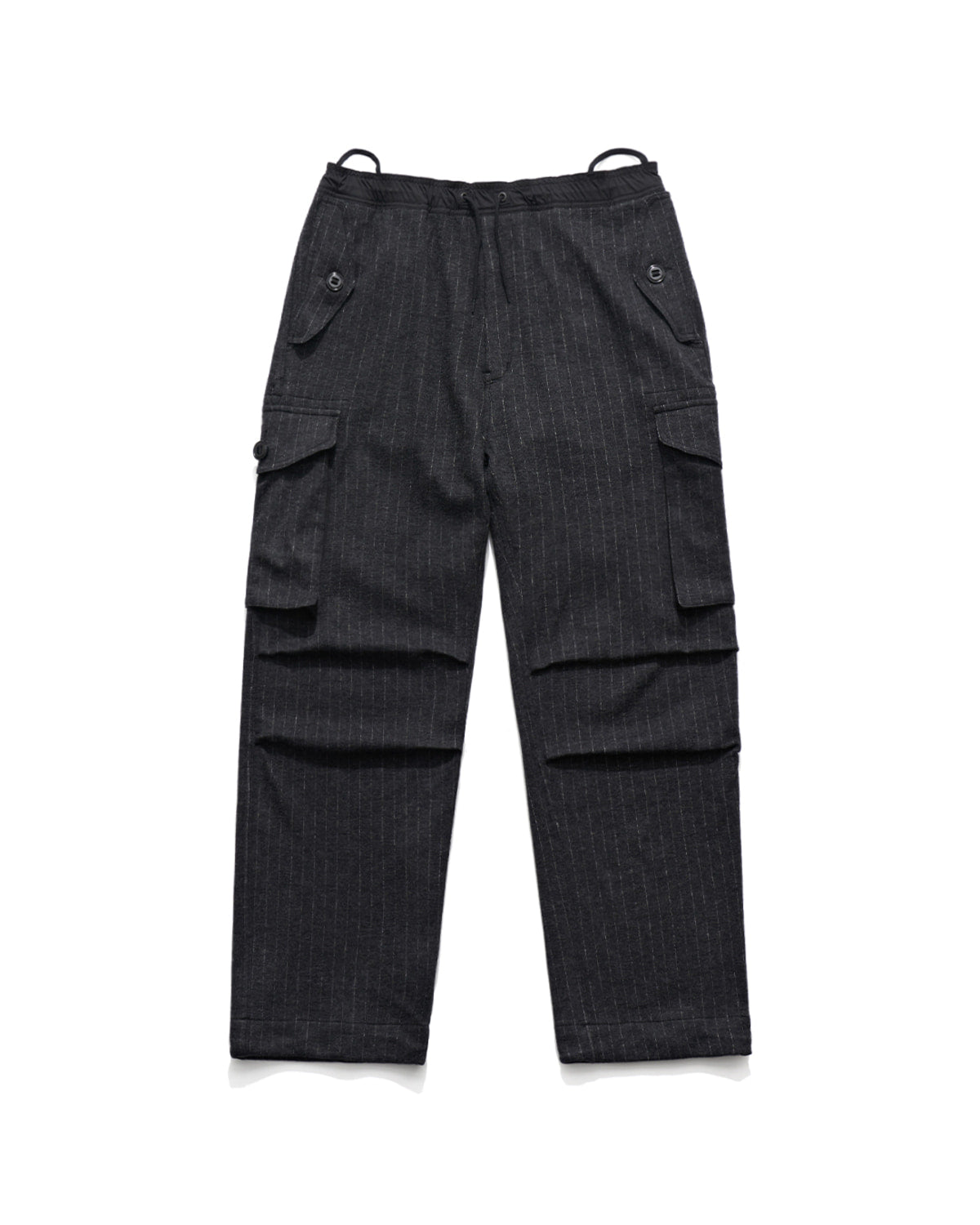 Eastlogue - Combat Easy Pants (Grey Chalk Stripe) product image 5 | TRAB K-Fashion Australia