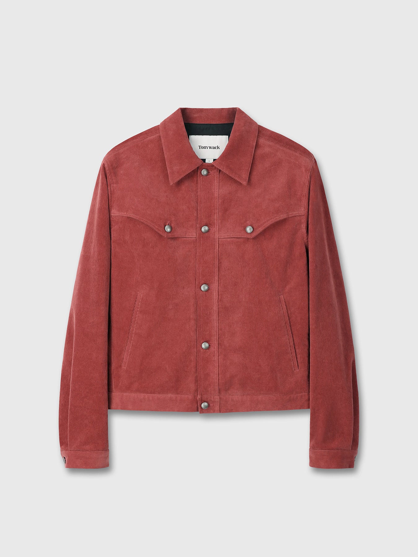 Tonywack - Washed Corduroy Western Trucker (Faded Red) product image 7 | TRAB K-Fashion Australia