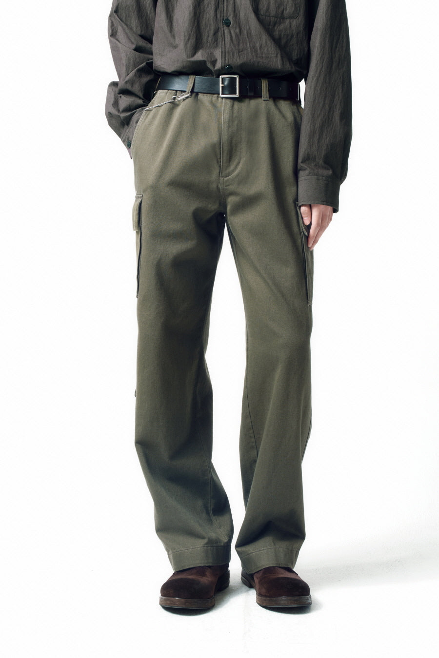 Insilence - Dutch Army Cargo Pants (Olive Drab) product image 5 | TRAB K-Fashion Australia