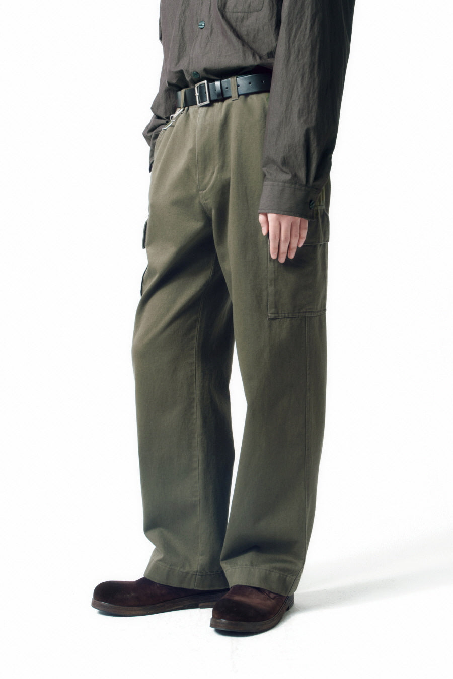 Insilence - Dutch Army Cargo Pants (Olive Drab) product image 6 | TRAB K-Fashion Australia