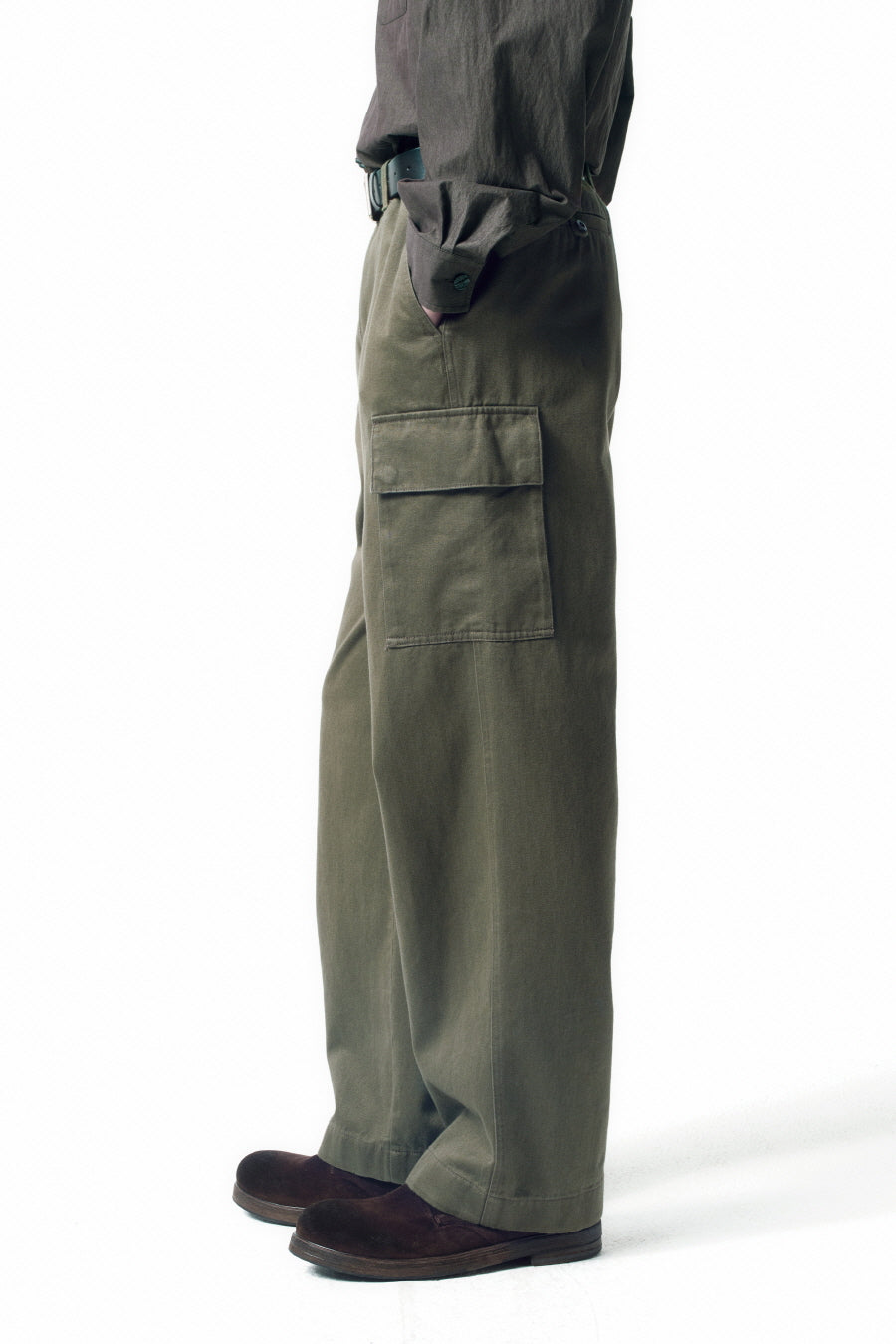 Insilence - Dutch Army Cargo Pants (Olive Drab) product image 7 | TRAB K-Fashion Australia