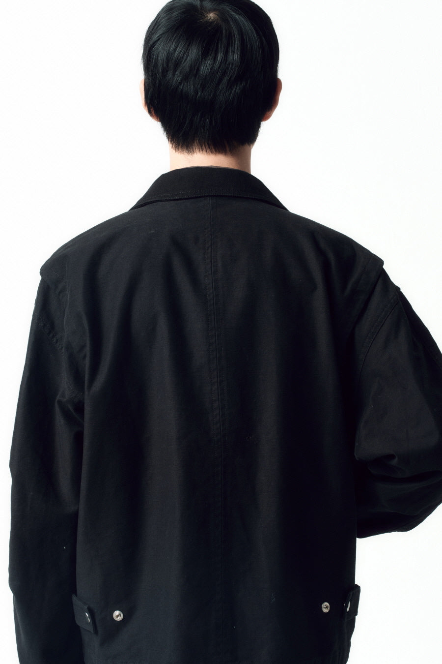 Insilence - Back Satin MK3 Flight Jacket (Black) product image 5 | TRAB K-Fashion Australia