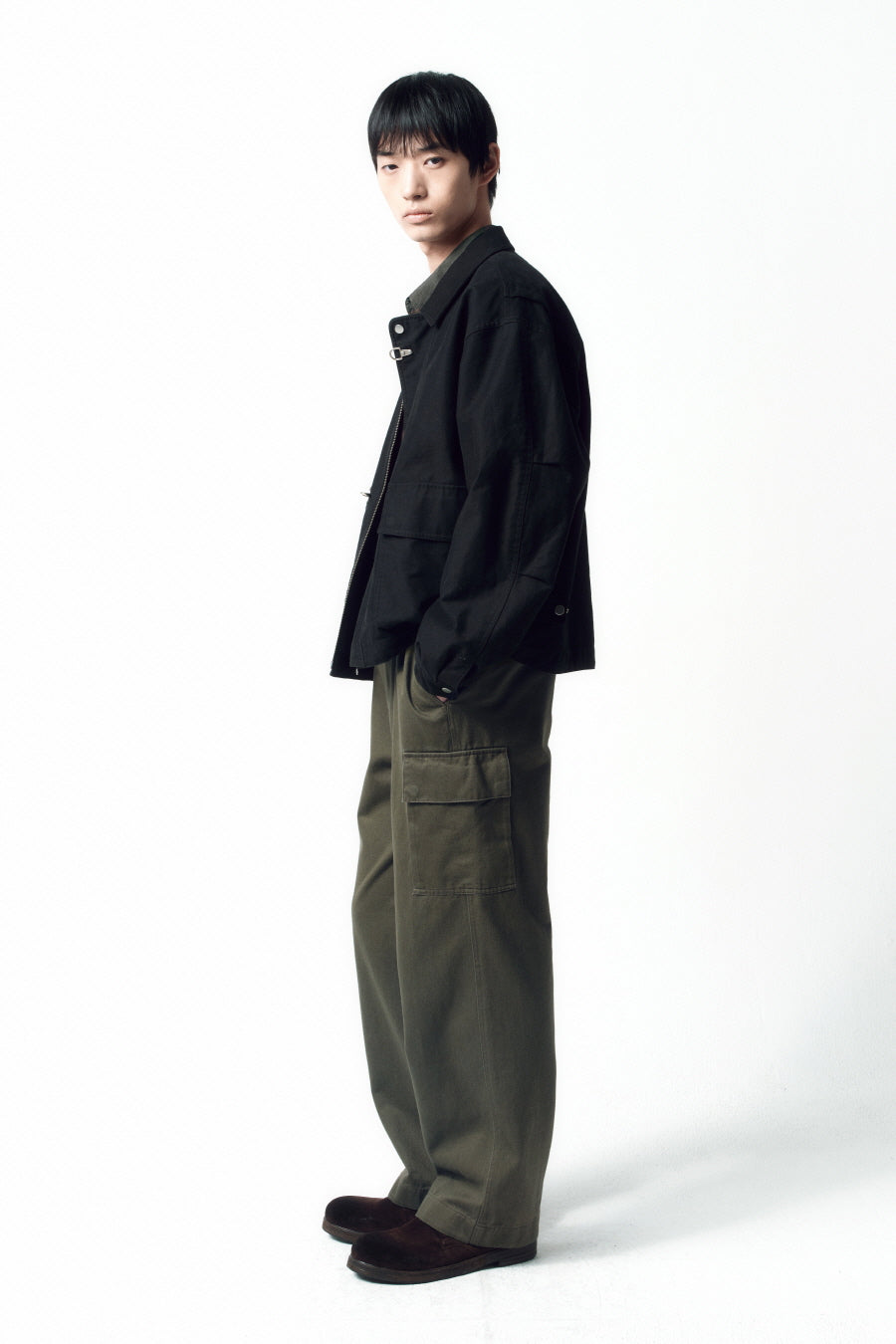 Insilence - Back Satin MK3 Flight Jacket (Black) product image 8 | TRAB K-Fashion Australia